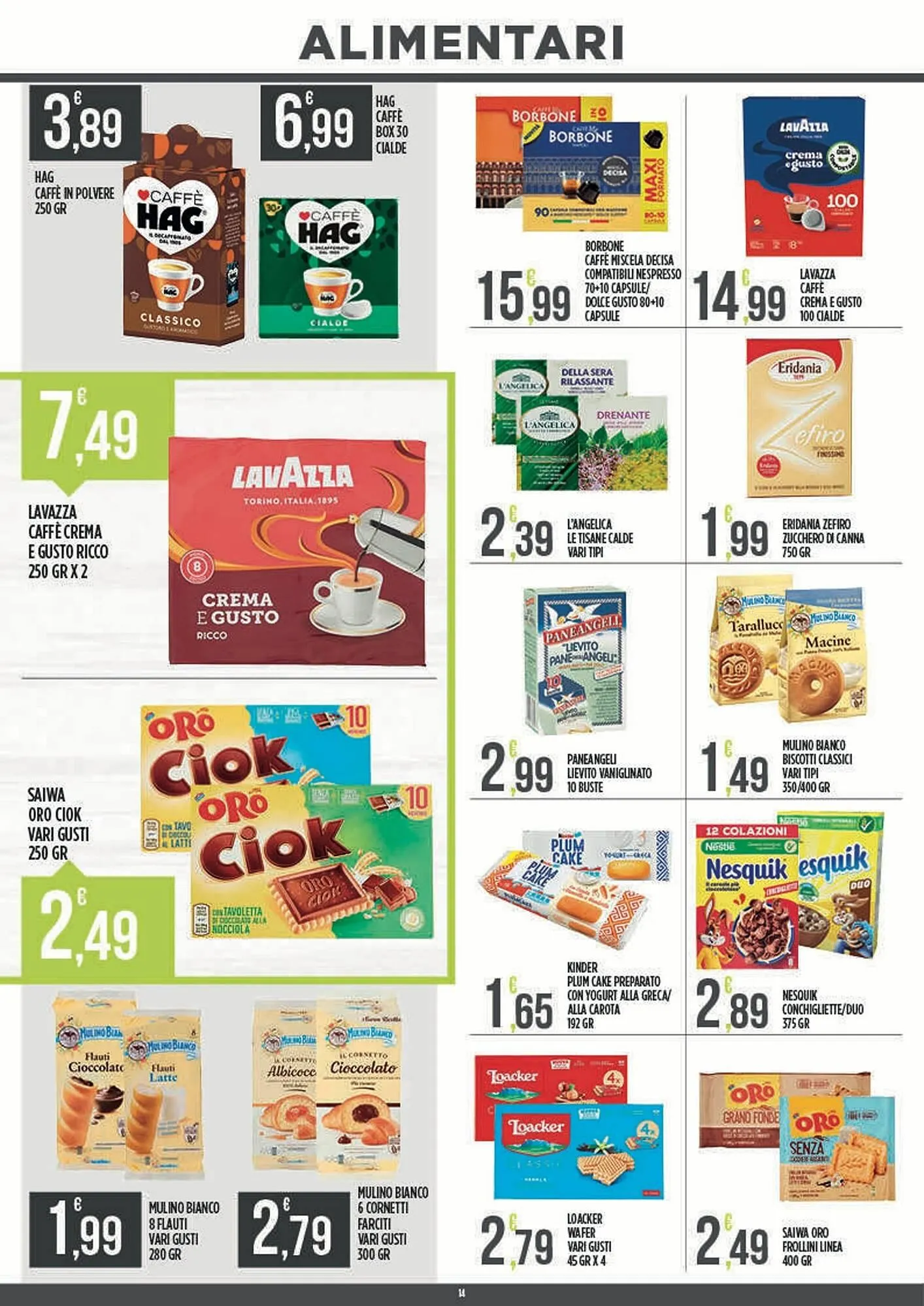 Volantino Supermercato Pollio da 23 marzo a 6 aprile di 2026 - Pagina del volantino 14