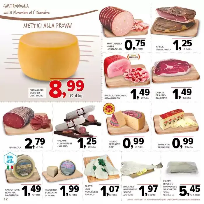 La forza di todis da 21 novembre a 1 dicembre di 2024 - Pagina del volantino 12