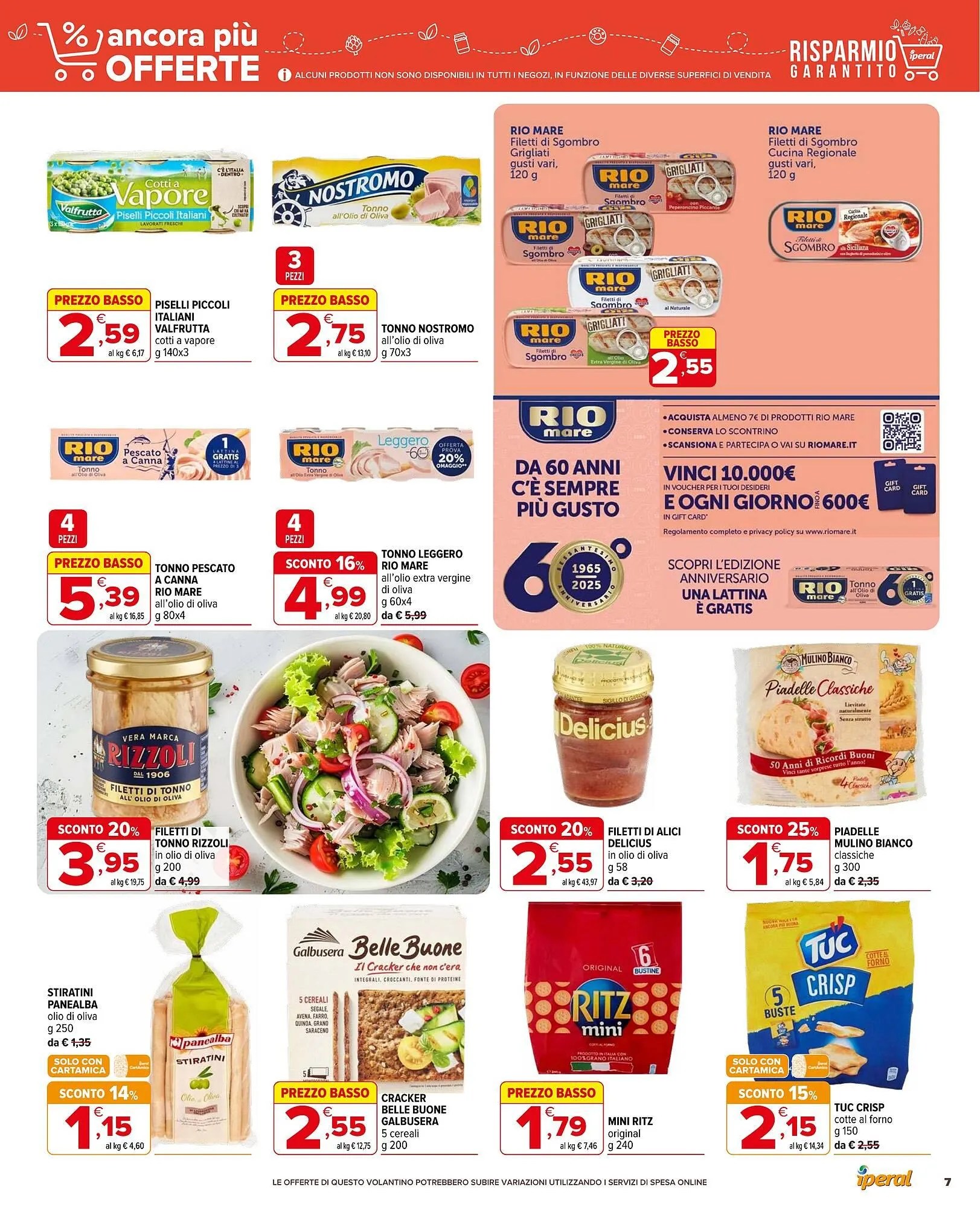 Volantino Iperal da 30 luglio a 19 agosto di 2025 - Pagina del volantino 7