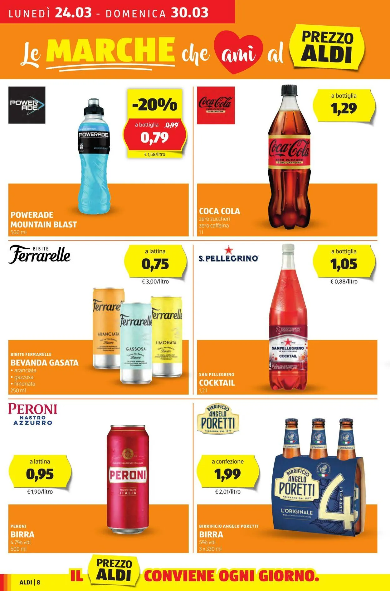 Aldi Volantino attuale da 24 marzo a 30 marzo di 2025 - Pagina del volantino 8