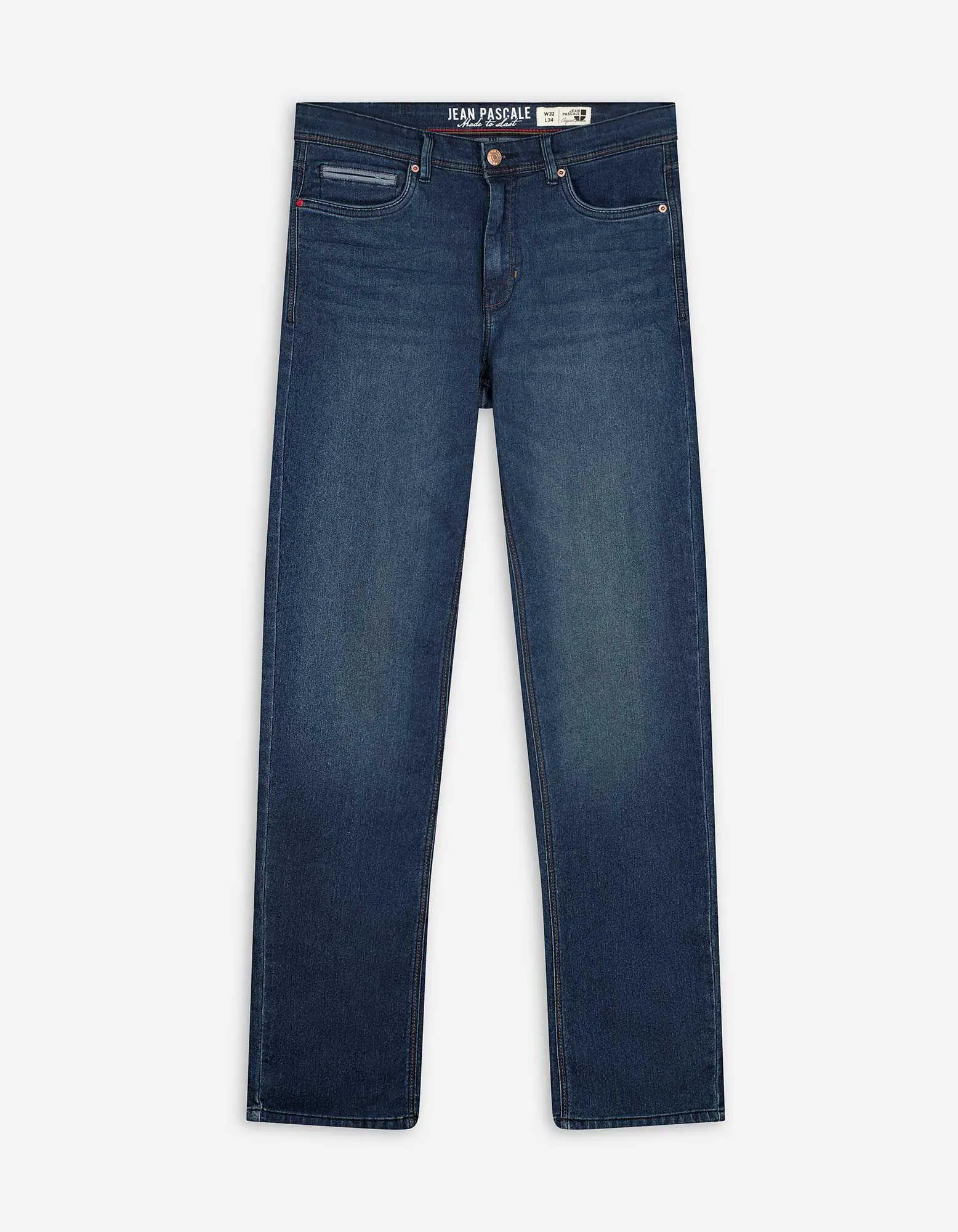Jeans - Straight fit - blu scuro