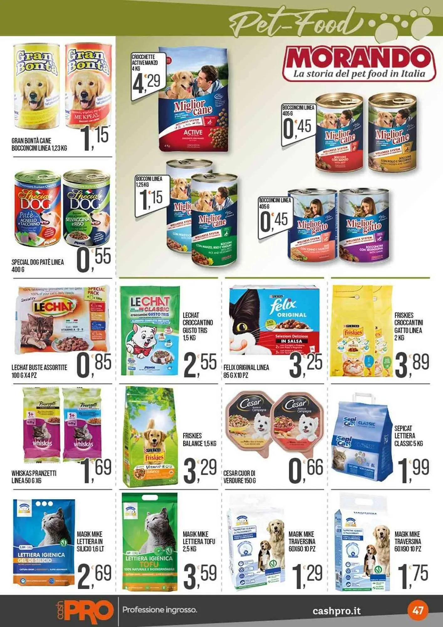 Volantino Cash pro da 21 luglio a 3 agosto di 2025 - Pagina del volantino 47