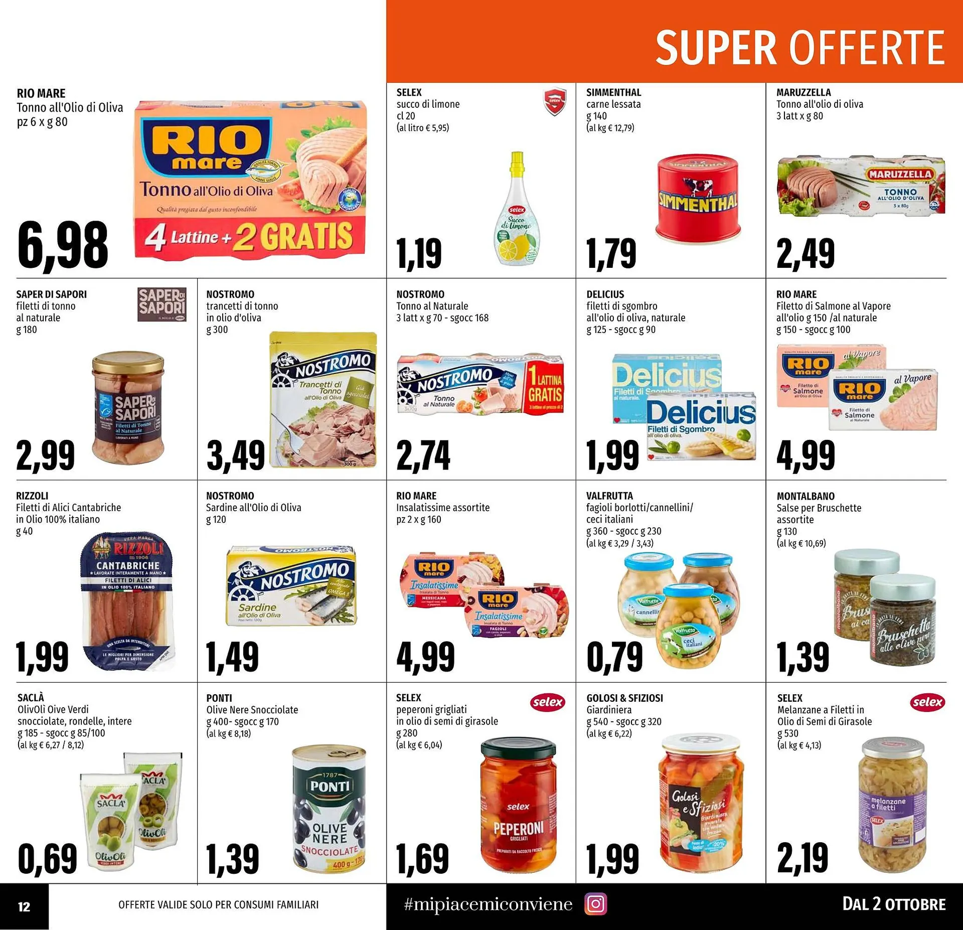Volantino Emi Supermercati da 2 ottobre a 15 ottobre di 2025 - Pagina del volantino 12