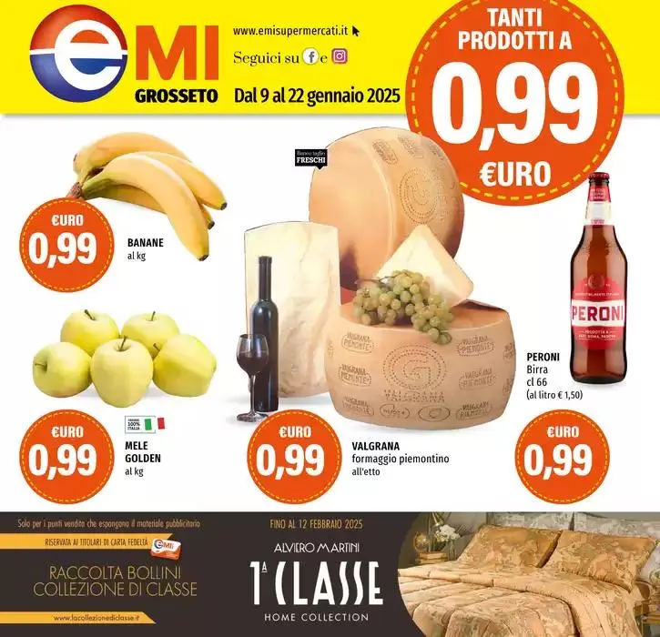 Tanti prodotti a 0.99 da 9 gennaio a 22 gennaio di 2025 - Pagina del volantino 1