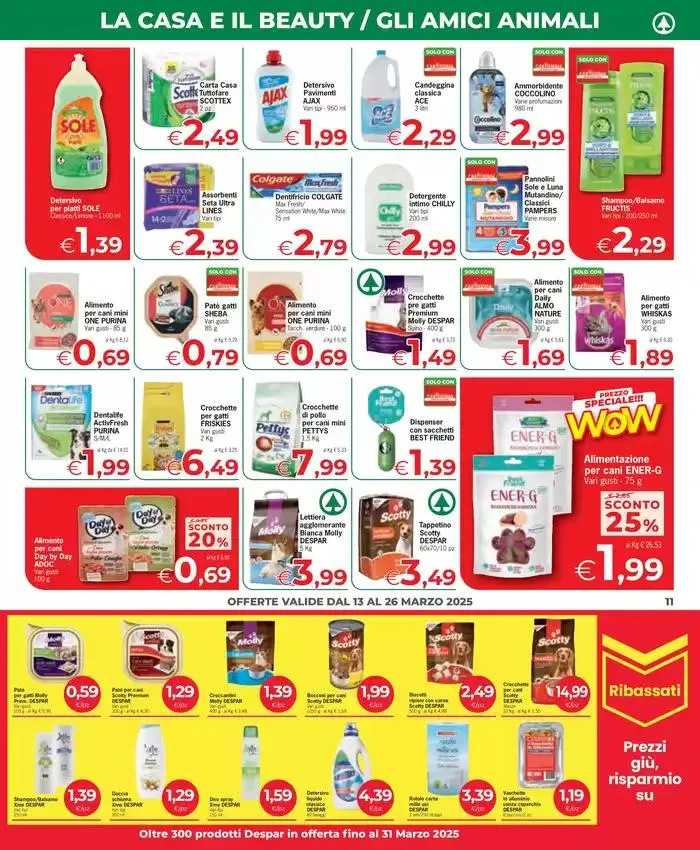 Sotto prezzo da 13 marzo a 26 marzo di 2025 - Pagina del volantino 11