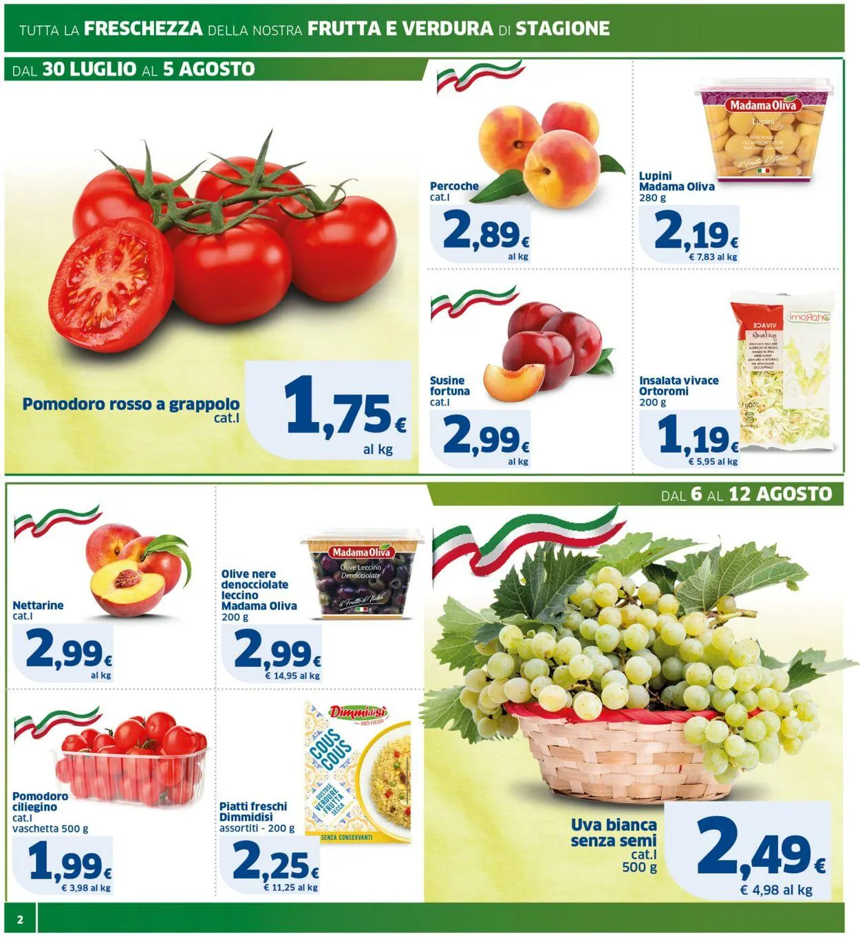 Sigma - Bologna Volantino attuale da 30 luglio a 12 agosto di 2025 - Pagina del volantino 2