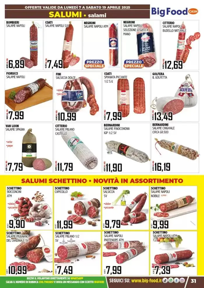 Buona Pasqua da 7 aprile a 19 aprile di 2025 - Pagina del volantino 31