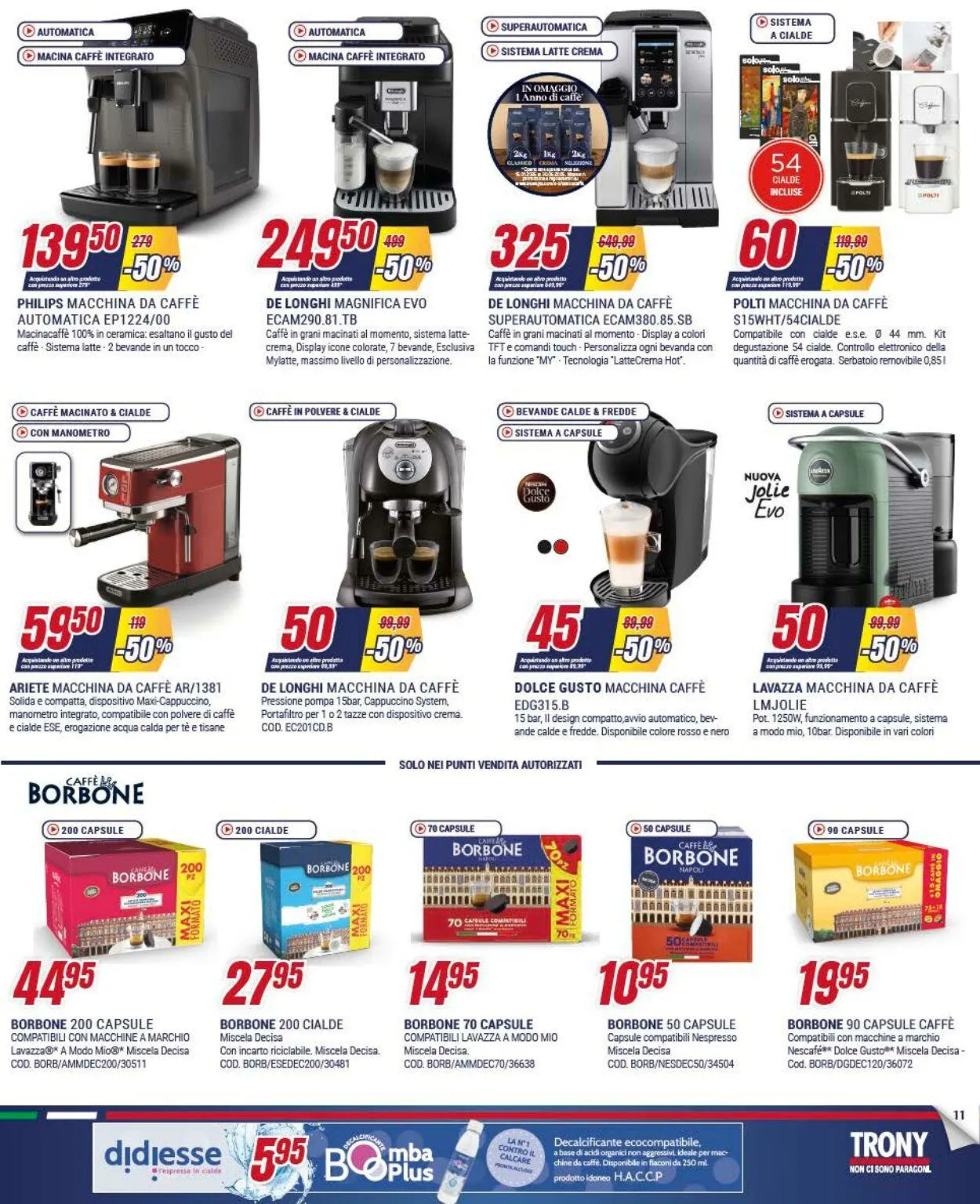 Trony - Palermo Volantino attuale da 22 maggio a 18 giugno di 2025 - Pagina del volantino 11