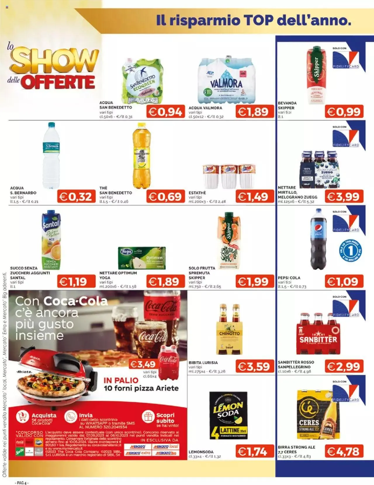 Volantino Mercatò da 7 settembre a 20 settembre di 2023 - Pagina del volantino 4