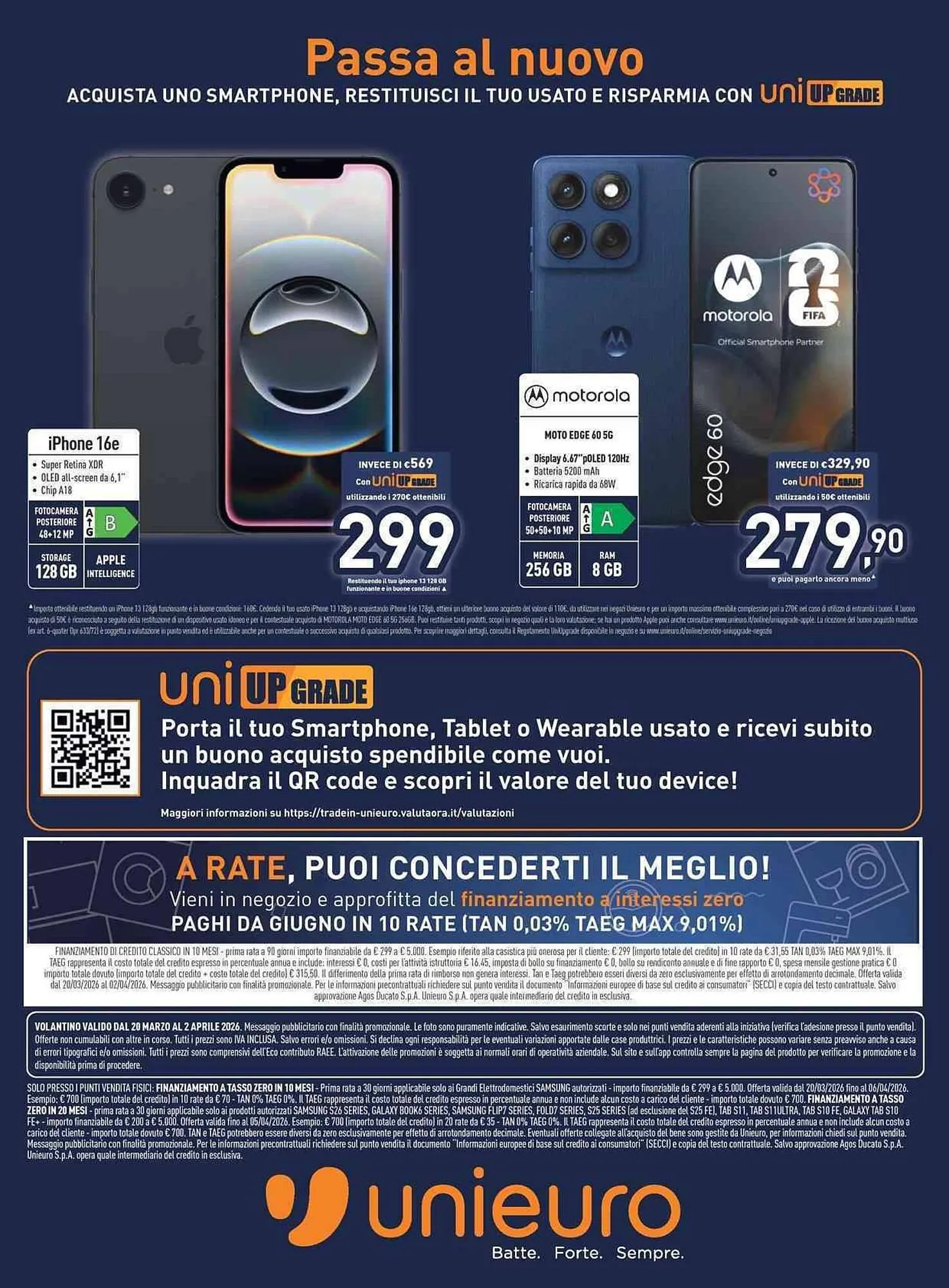 Volantino Unieuro da 20 marzo a 2 aprile di 2026 - Pagina del volantino 34