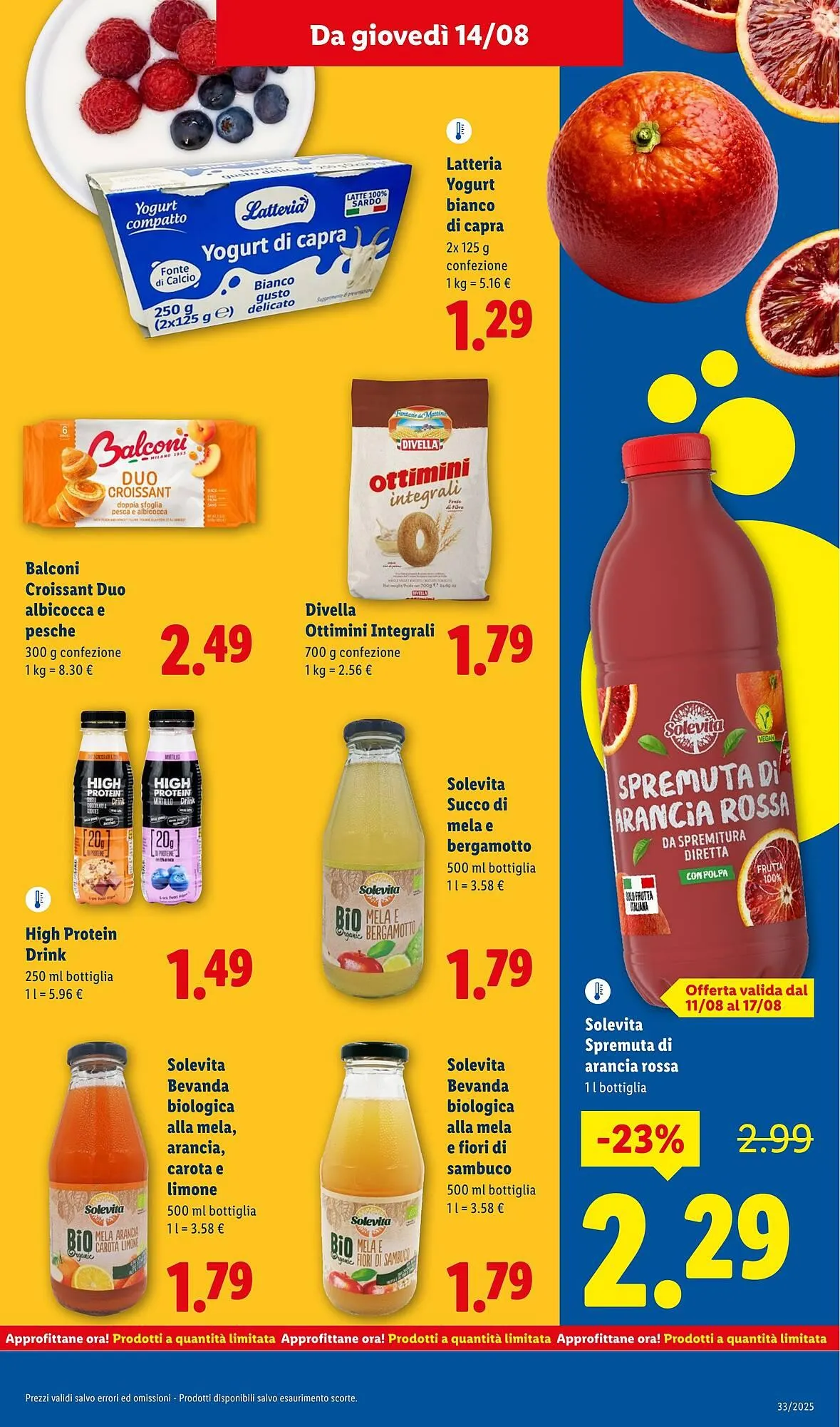 Volantino Lidl da 11 agosto a 17 agosto di 2025 - Pagina del volantino 27