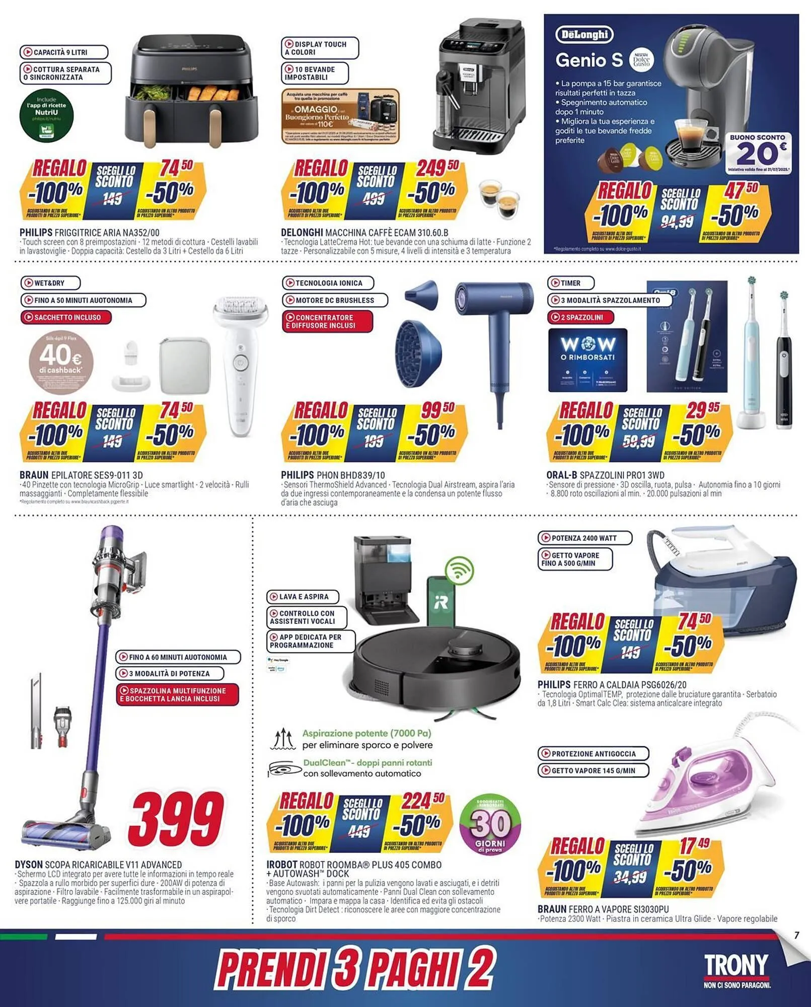 Volantino Trony da 3 luglio a 30 luglio di 2025 - Pagina del volantino 7