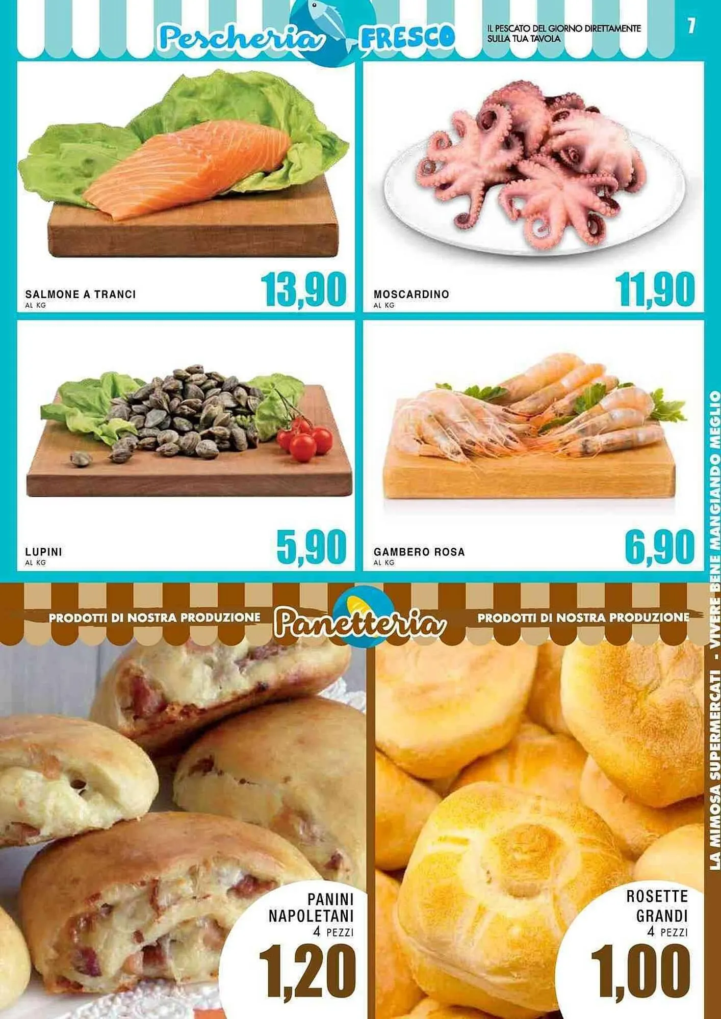 Volantino La Mimosa Supermercati da 28 luglio a 10 agosto di 2025 - Pagina del volantino 7