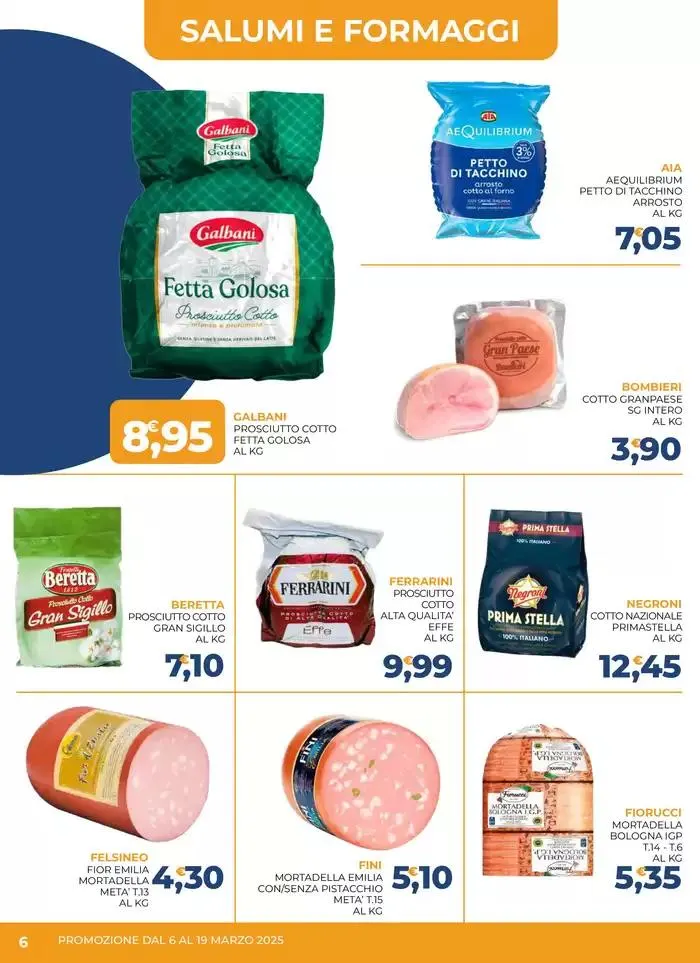Promozione dal 6 al 19 marzo da 6 marzo a 19 marzo di 2025 - Pagina del volantino 6