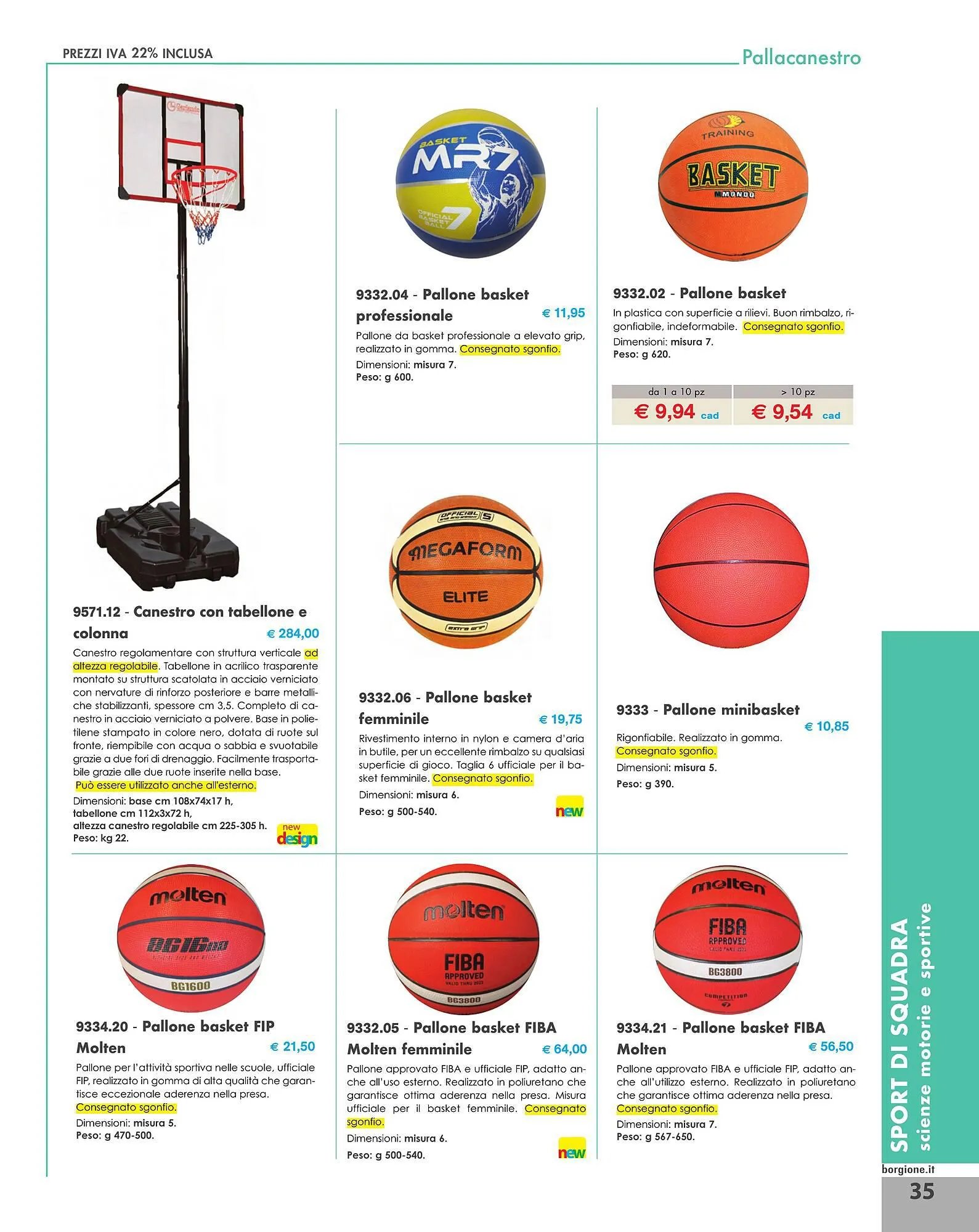 Volantino Borgione Sport da 18 gennaio a 28 dicembre di 2024 - Pagina del volantino 35