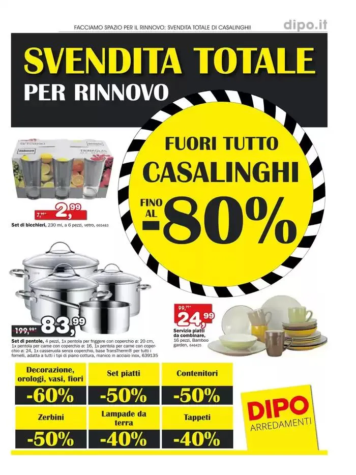 Svedita totale per rinnovo da 29 ottobre a 31 dicembre di 2024 - Pagina del volantino 1