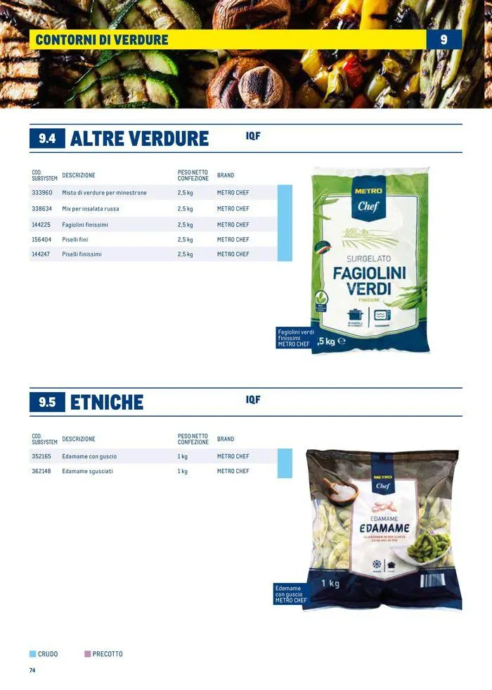 Catalogo Surgelati 2024 da 21 maggio a 31 maggio di 2025 - Pagina del volantino 74