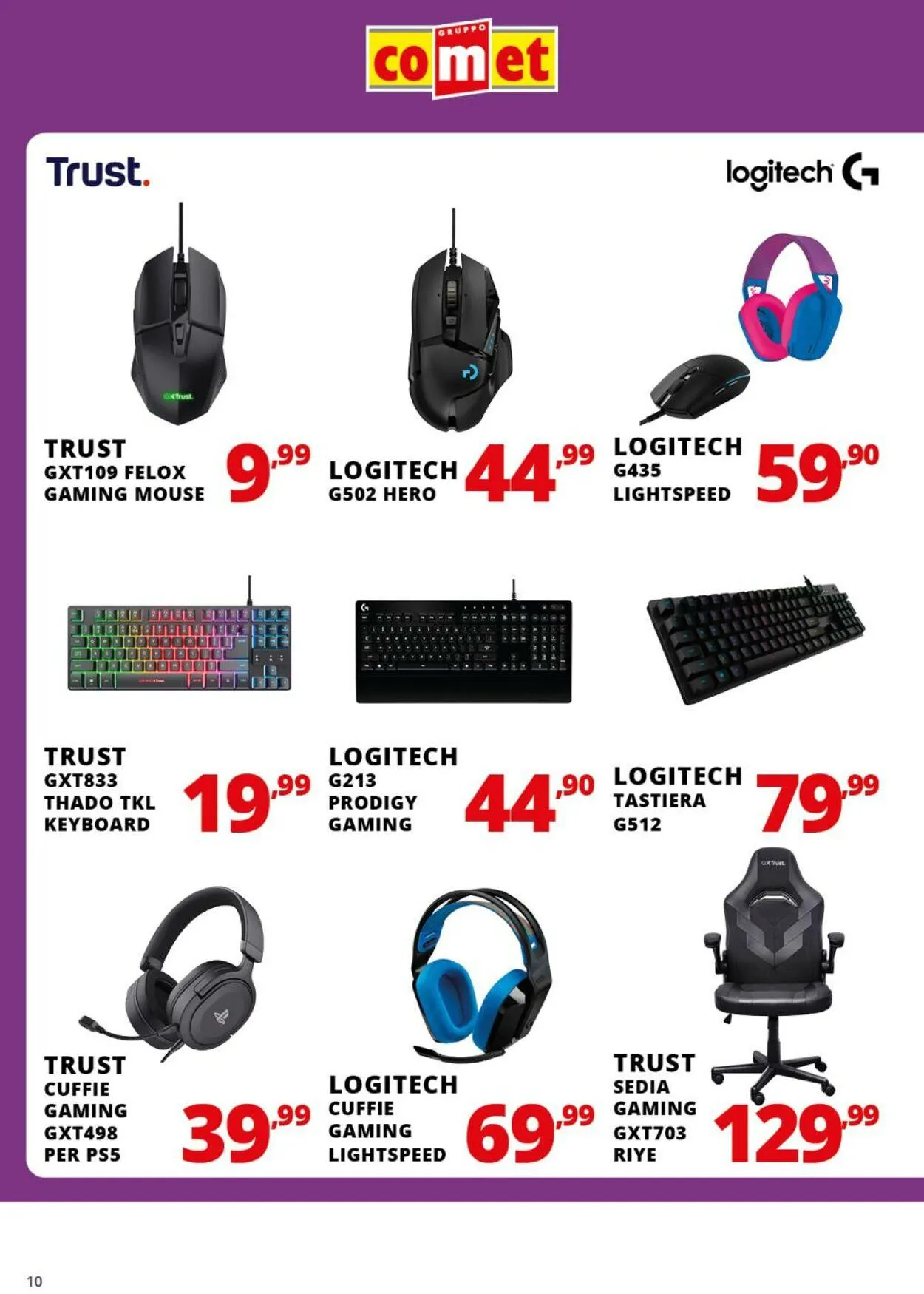 Comet Volantino attuale da 5 giugno a 18 giugno di 2025 - Pagina del volantino 10