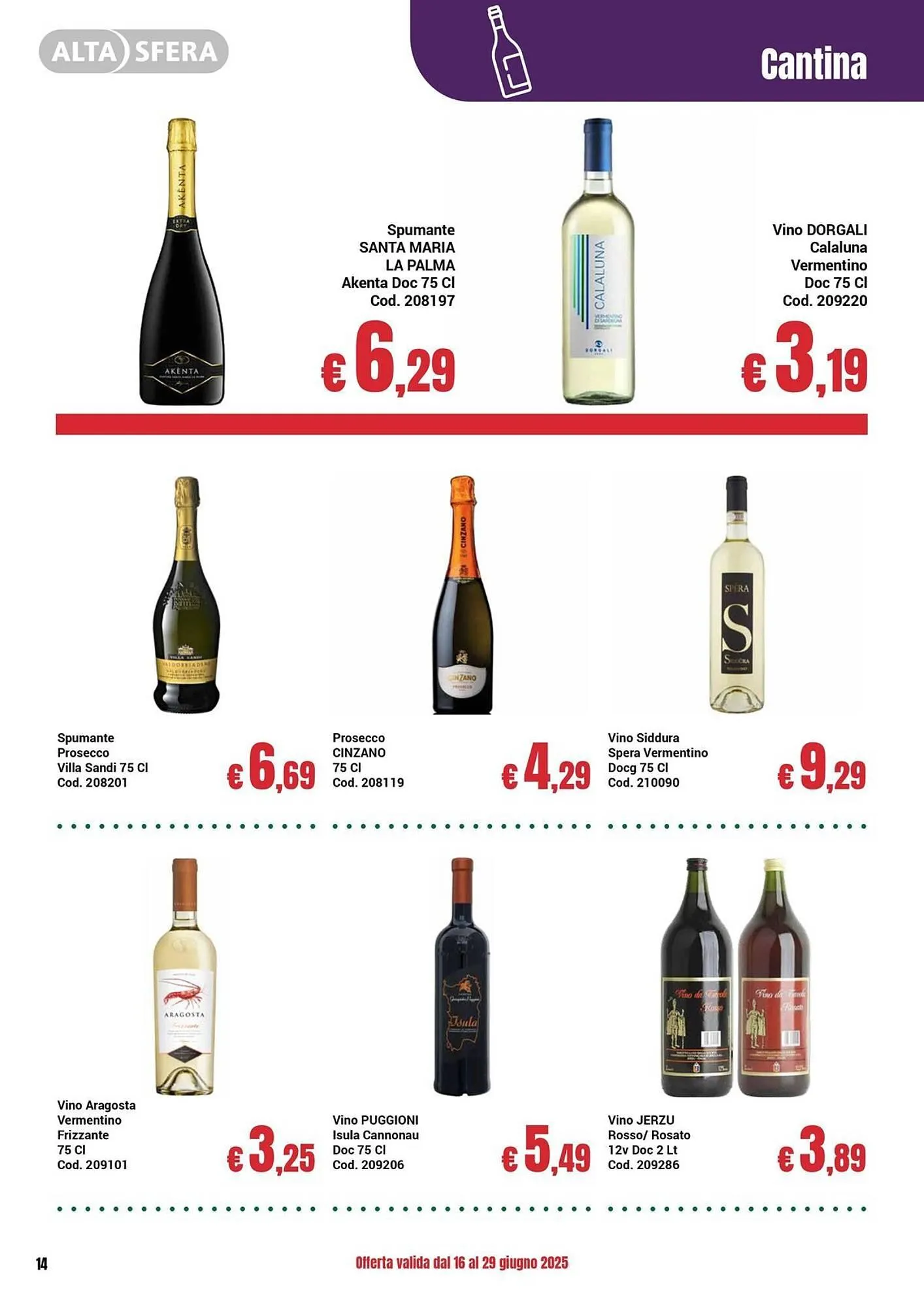 Volantino Centro Cash da 16 giugno a 29 giugno di 2025 - Pagina del volantino 14