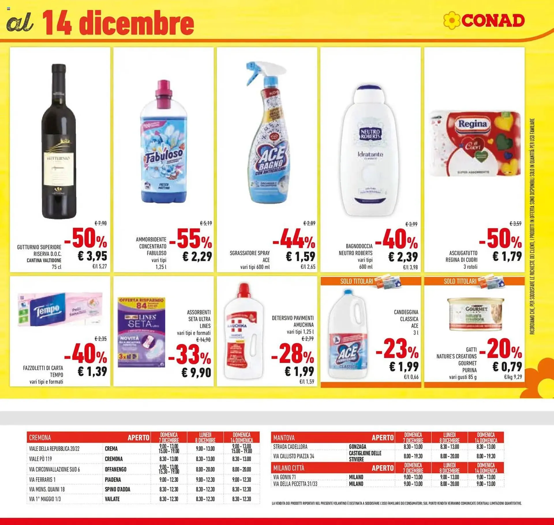 Volantino Conad da 3 dicembre a 14 dicembre di 2025 - Pagina del volantino 43