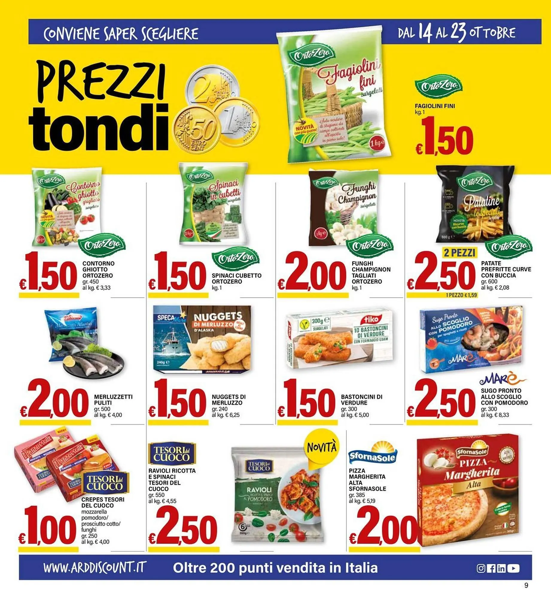 Volantino Ard Discount da 14 ottobre a 23 ottobre di 2024 - Pagina del volantino 9