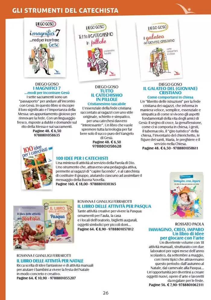  Catechismi & susssidi da 13 gennaio a 31 dicembre di 2025 - Pagina del volantino 26