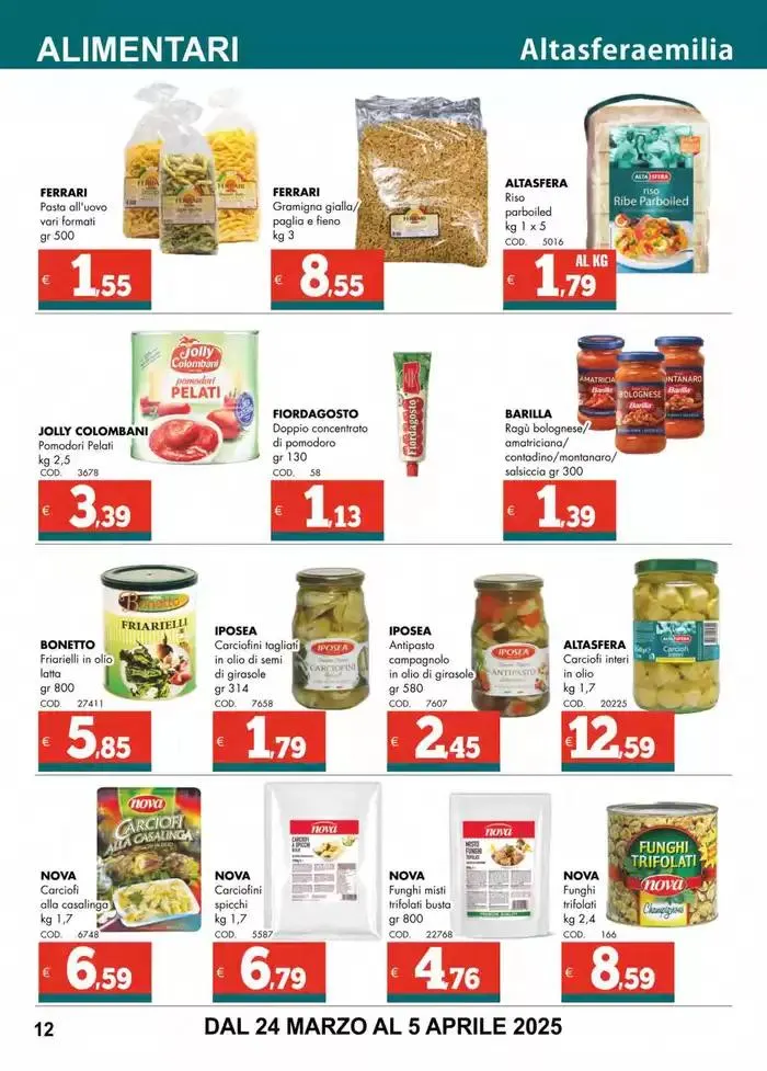 Il meglio per voi professionisti da 25 marzo a 5 aprile di 2025 - Pagina del volantino 12