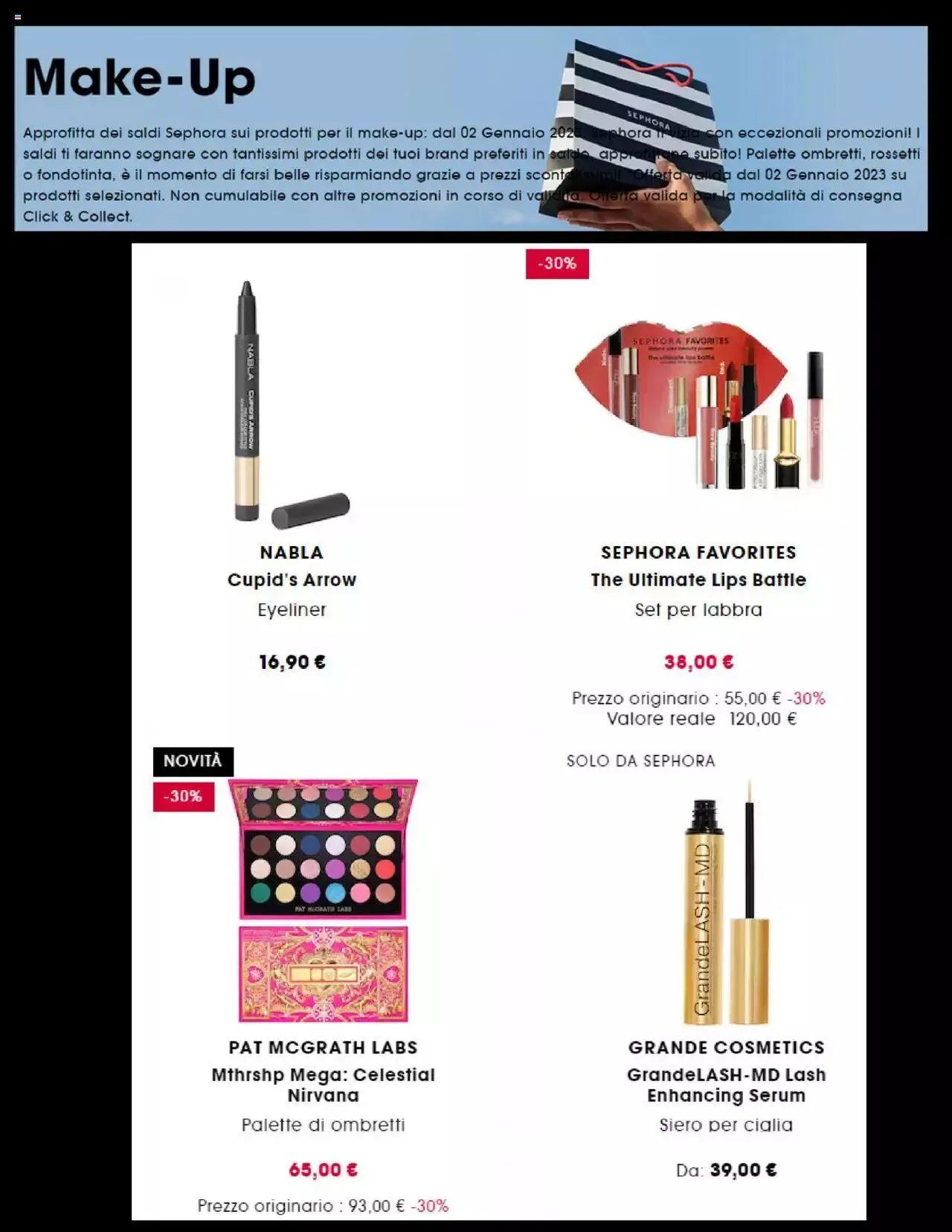 Volantino Sephora da 22 luglio a 11 settembre di 2023 - Pagina del volantino 4