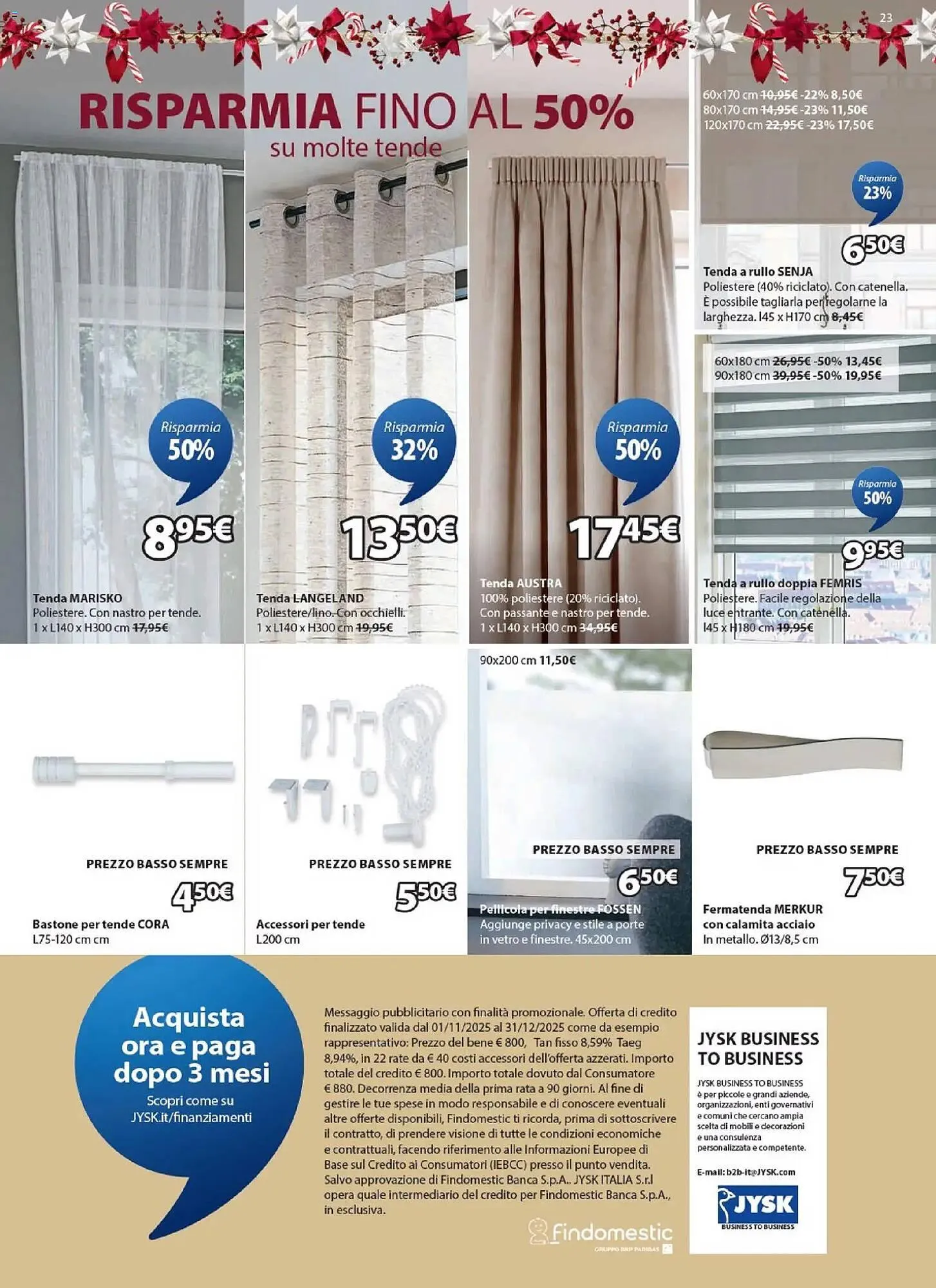 Volantino JYSK da 24 novembre a 31 dicembre di 2025 - Pagina del volantino 23