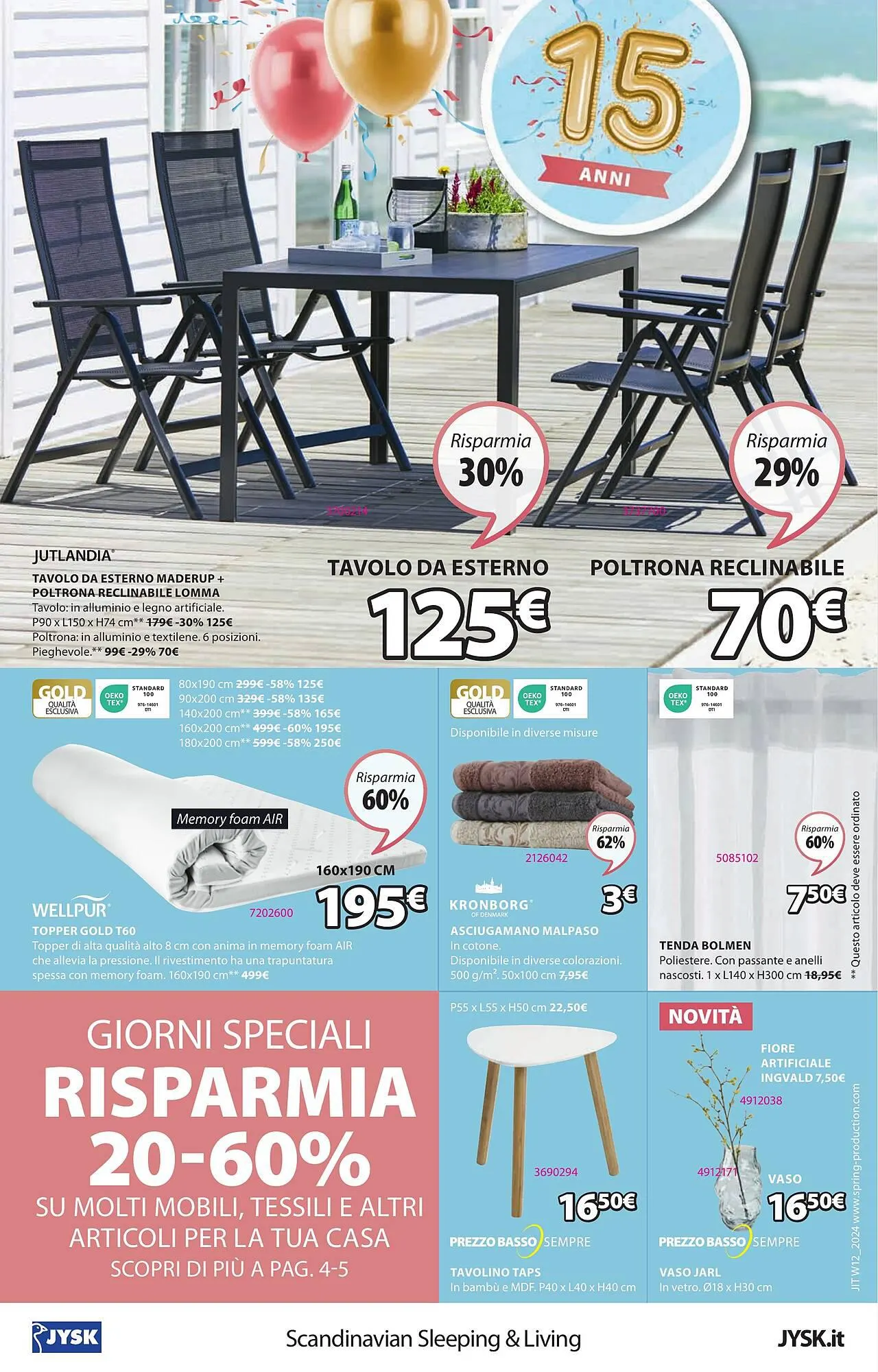 Volantino JYSK da 21 marzo a 1 maggio di 2024 - Pagina del volantino 16