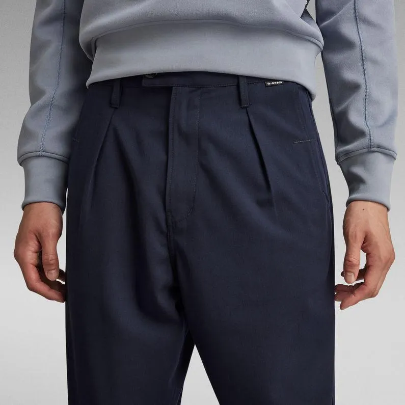 Unisex Pleated Chino Relaxed