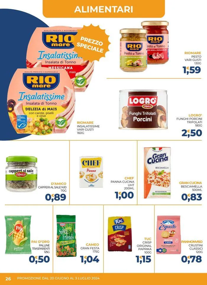 Offerte da 20 giugno a 3 luglio di 2024 - Pagina del volantino 26