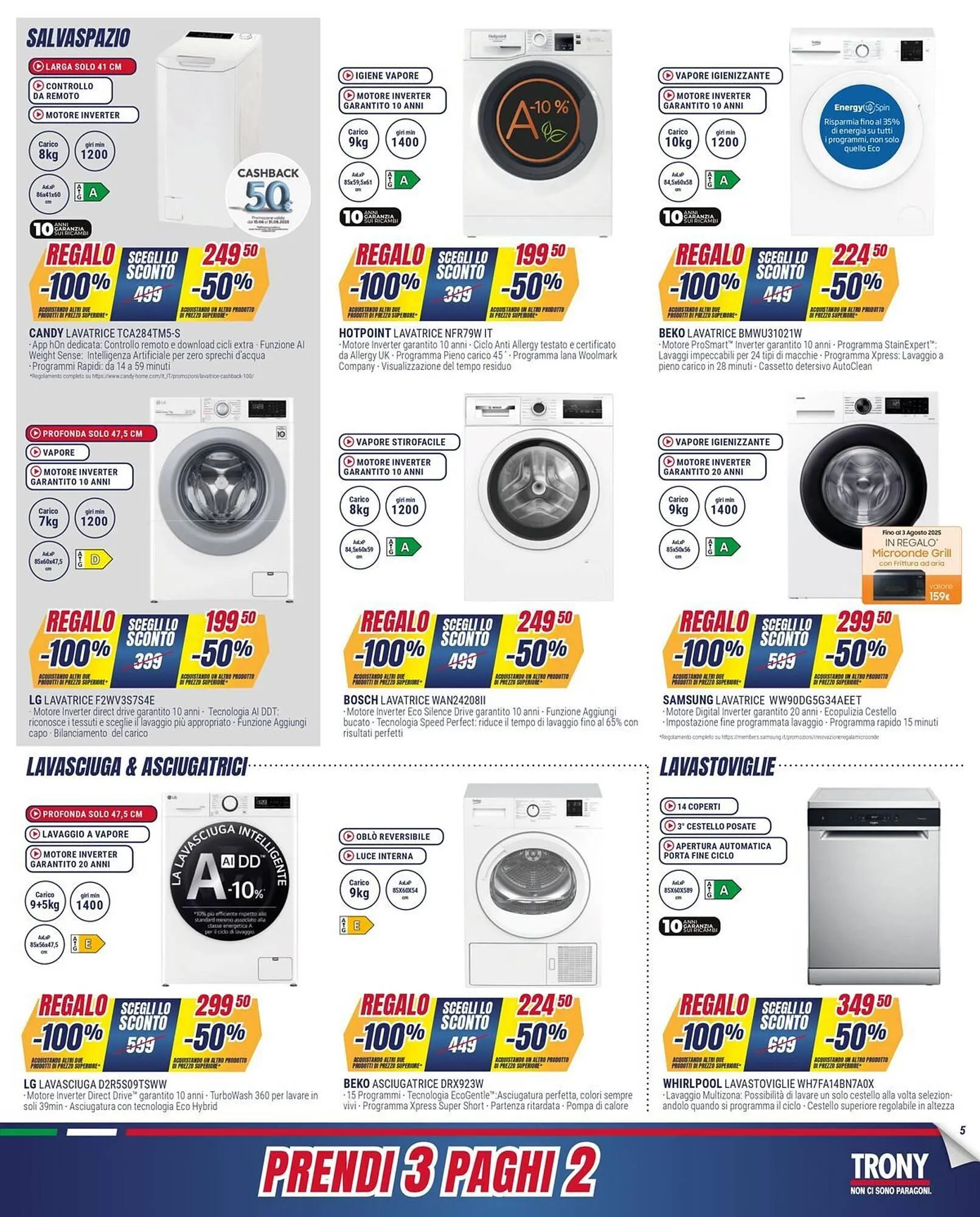 Volantino Trony da 3 luglio a 30 luglio di 2025 - Pagina del volantino 5
