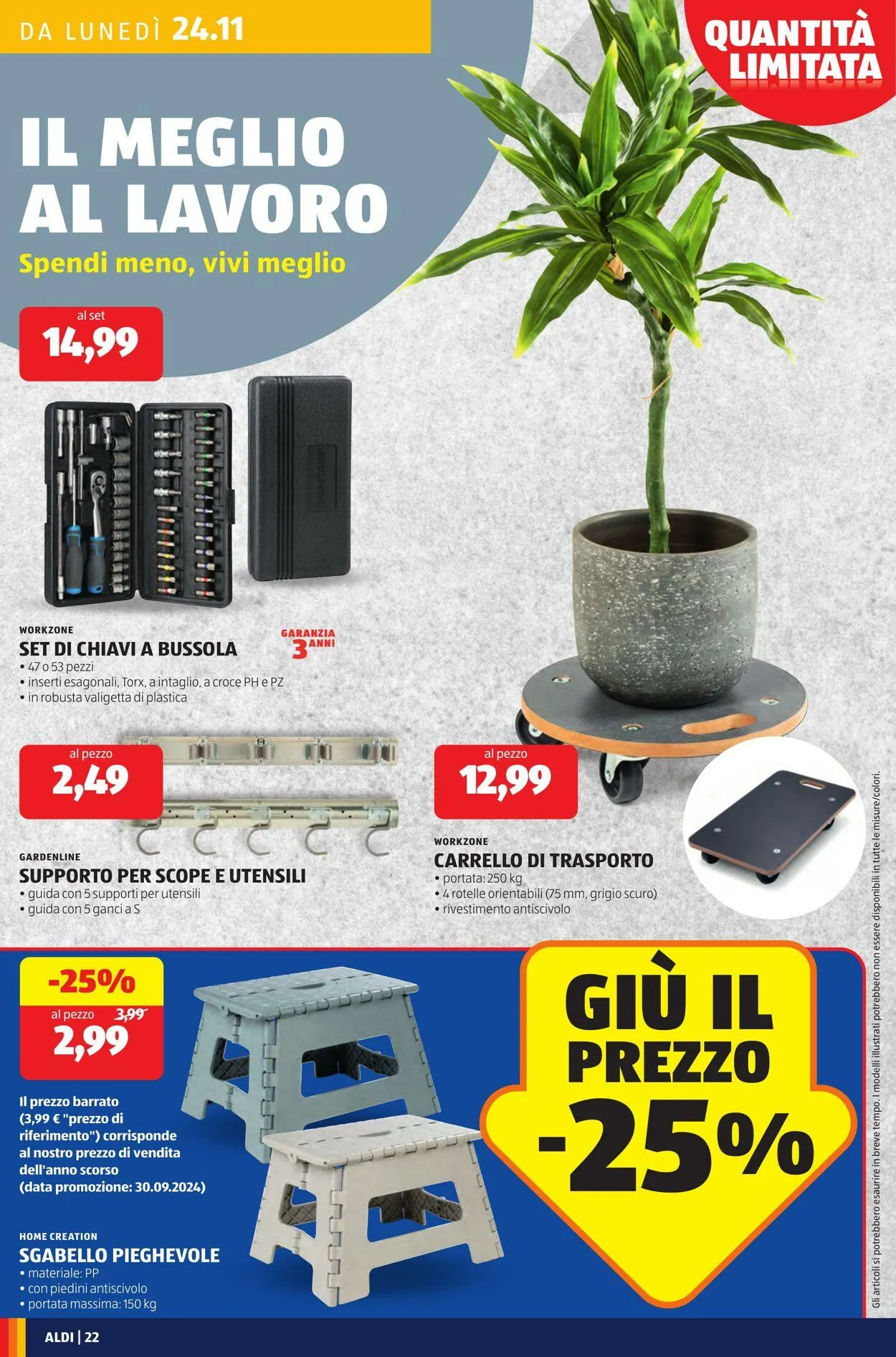 Aldi Volantino attuale da 24 novembre a 30 novembre di 2025 - Pagina del volantino 22