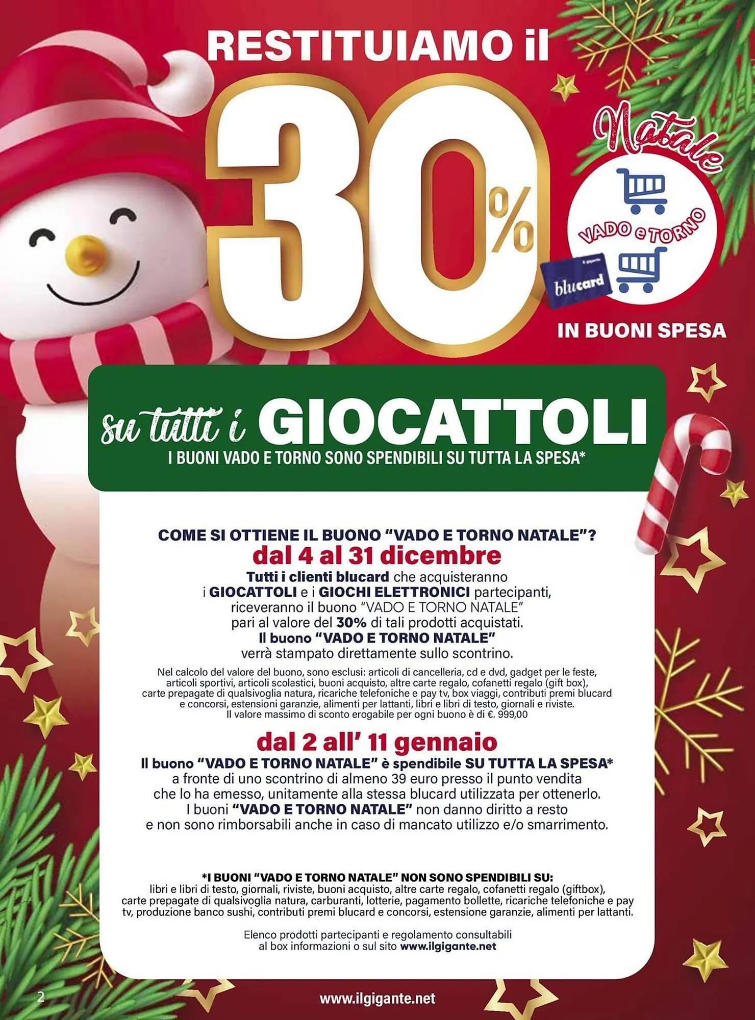 Volantino Il Gigante da 4 dicembre a 31 dicembre di 2025 - Pagina del volantino 2