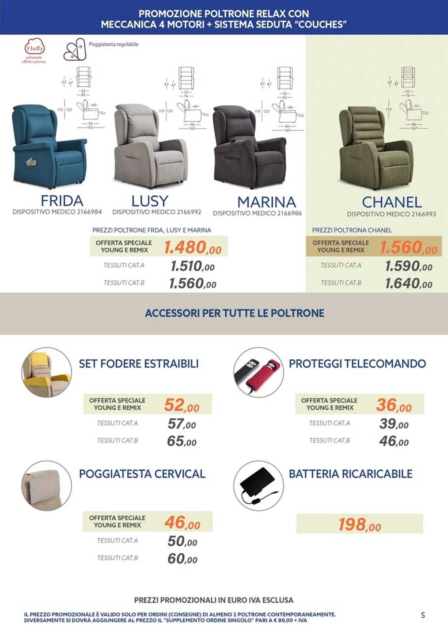 Volantino Outlet Divani da 15 ottobre a 31 dicembre di 2024 - Pagina del volantino 5