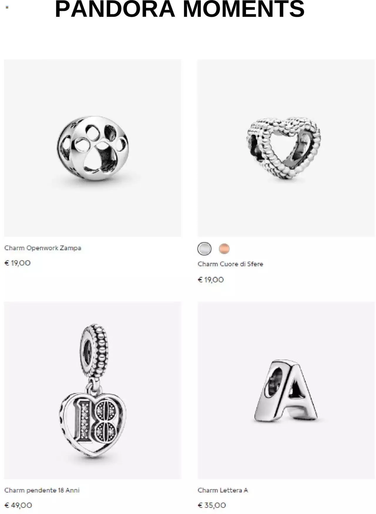 Volantino Pandora da 12 settembre a 15 ottobre di 2023 - Pagina del volantino 3