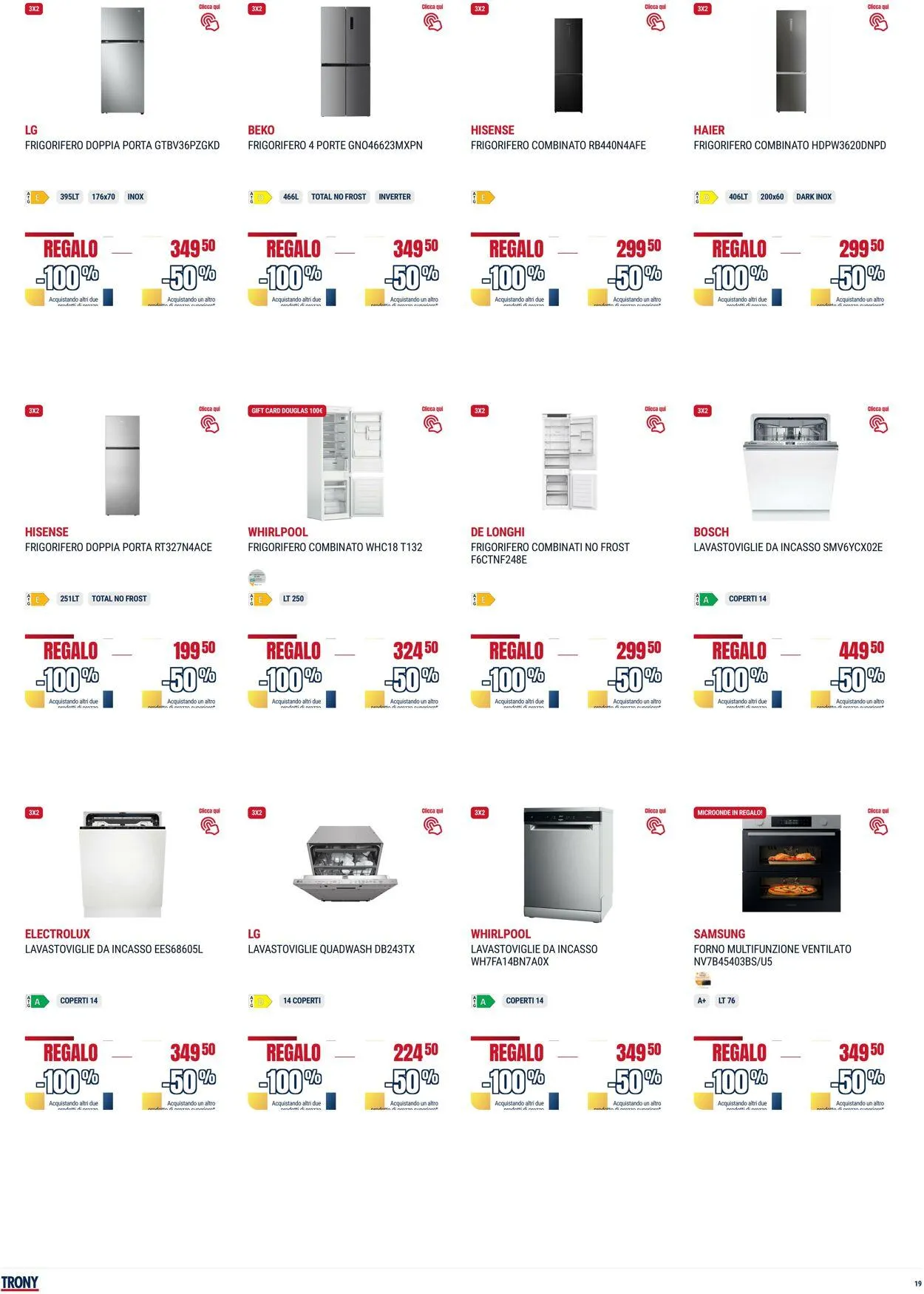 Trony - Napoli Volantino attuale da 3 luglio a 30 luglio di 2025 - Pagina del volantino 19
