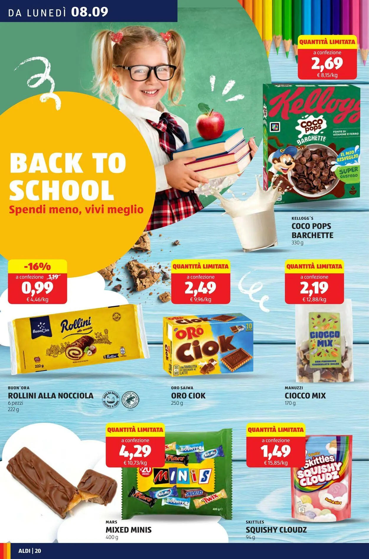 Aldi Volantino attuale da 8 settembre a 14 settembre di 2025 - Pagina del volantino 20