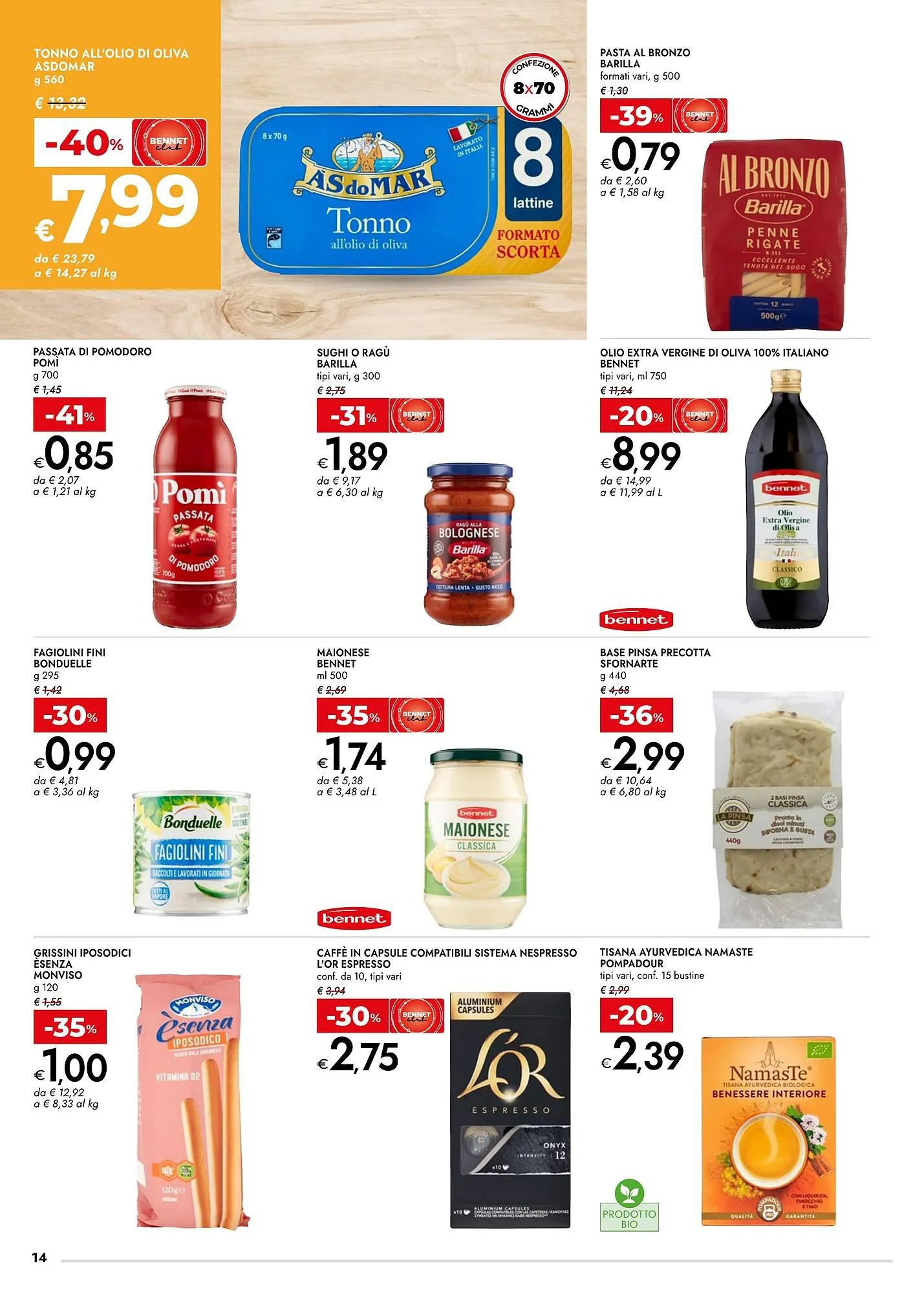 Volantino Bennet da 6 marzo a 19 marzo di 2025 - Pagina del volantino 14