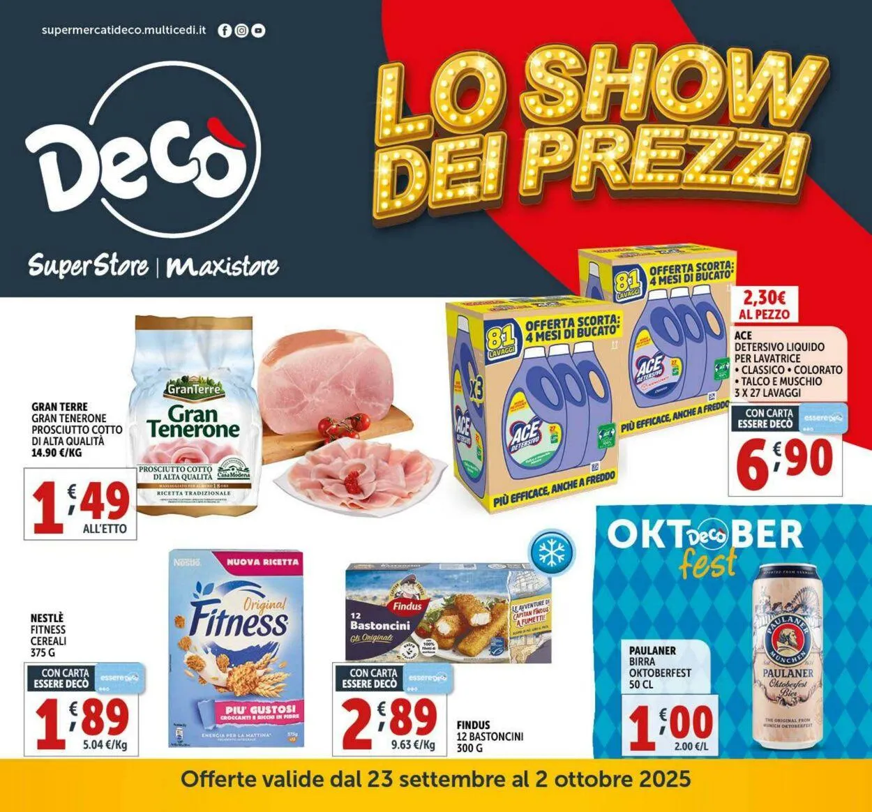 Deco Volantino attuale da 30 ottobre a 13 novembre di 2025 - Pagina del volantino 1