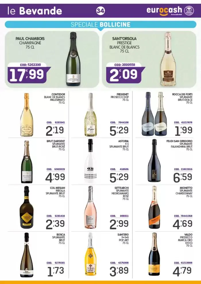 Volantino Eurocash da 10 marzo a 30 marzo di 2025 - Pagina del volantino 34