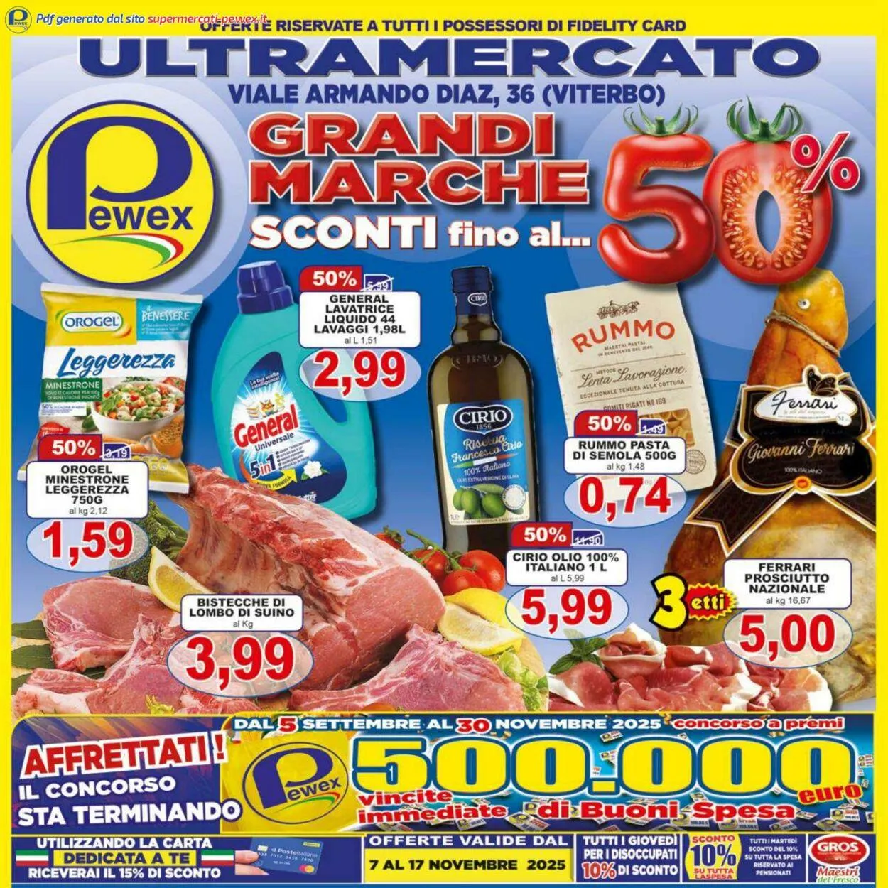 Pewex Volantino attuale da 25 novembre a 9 dicembre di 2025 - Pagina del volantino 1