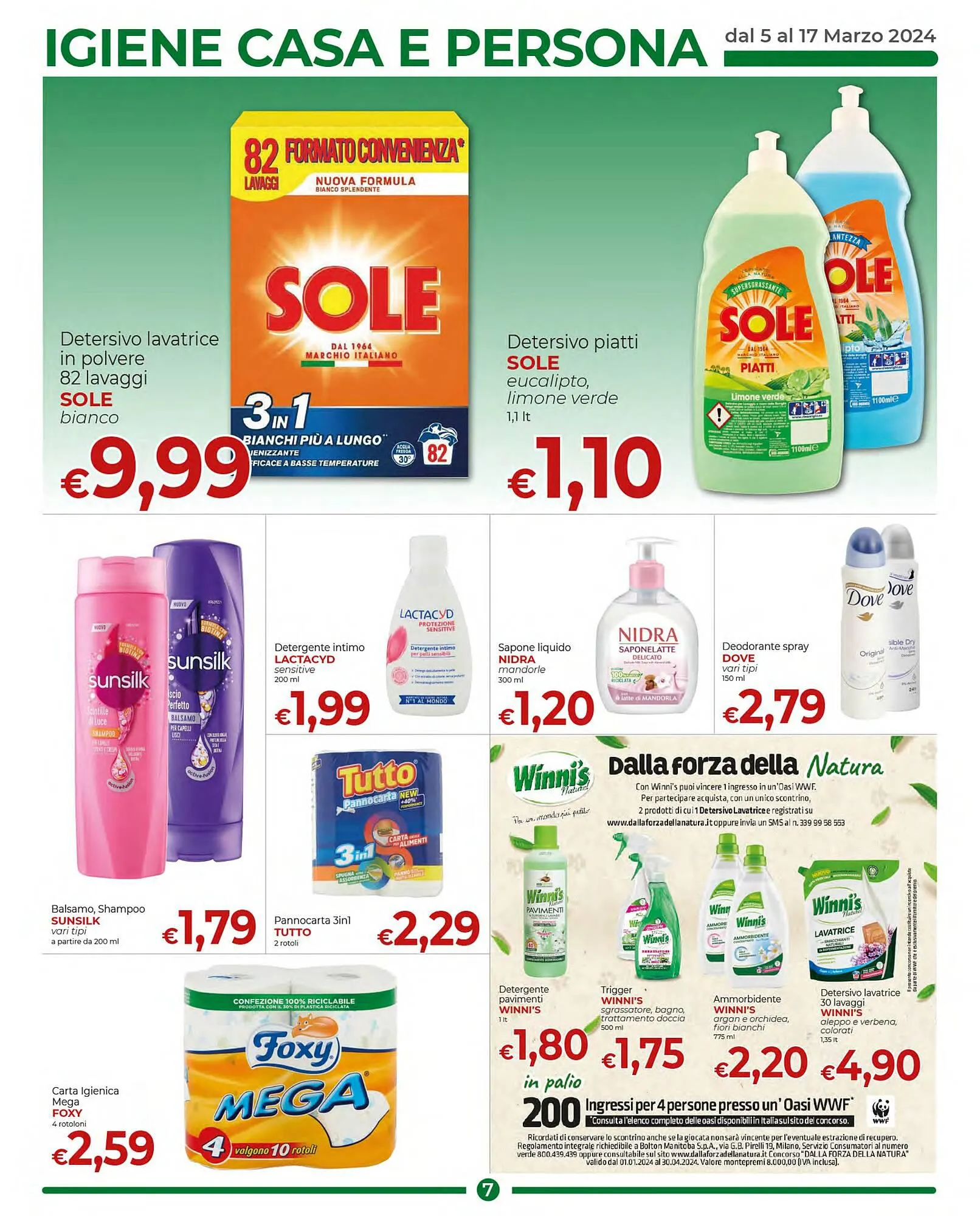 Volantino Supermercati Nonna Isa da 5 marzo a 14 marzo di 2024 - Pagina del volantino 7
