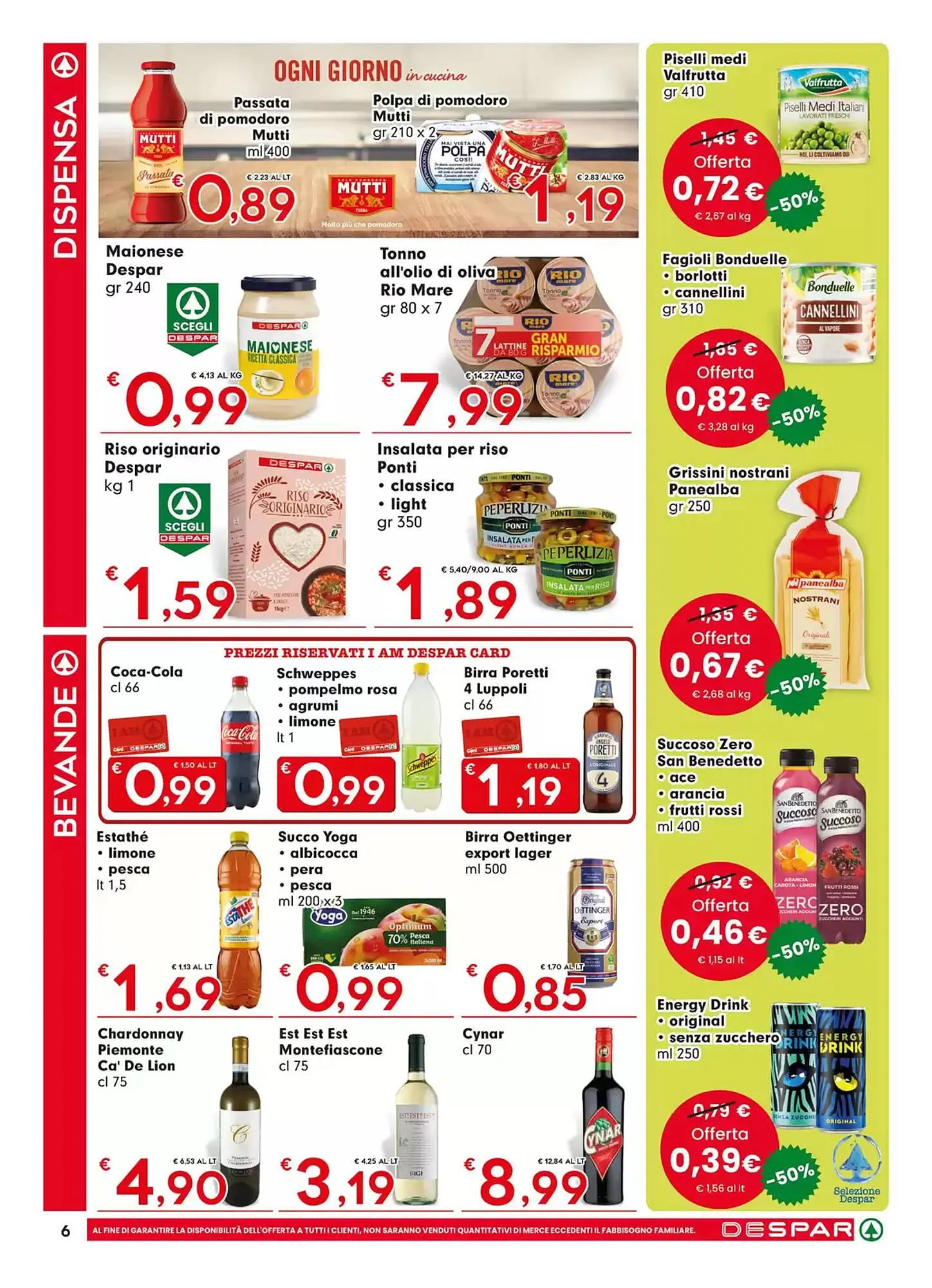Volantino Despar da 8 maggio a 21 maggio di 2025 - Pagina del volantino 6