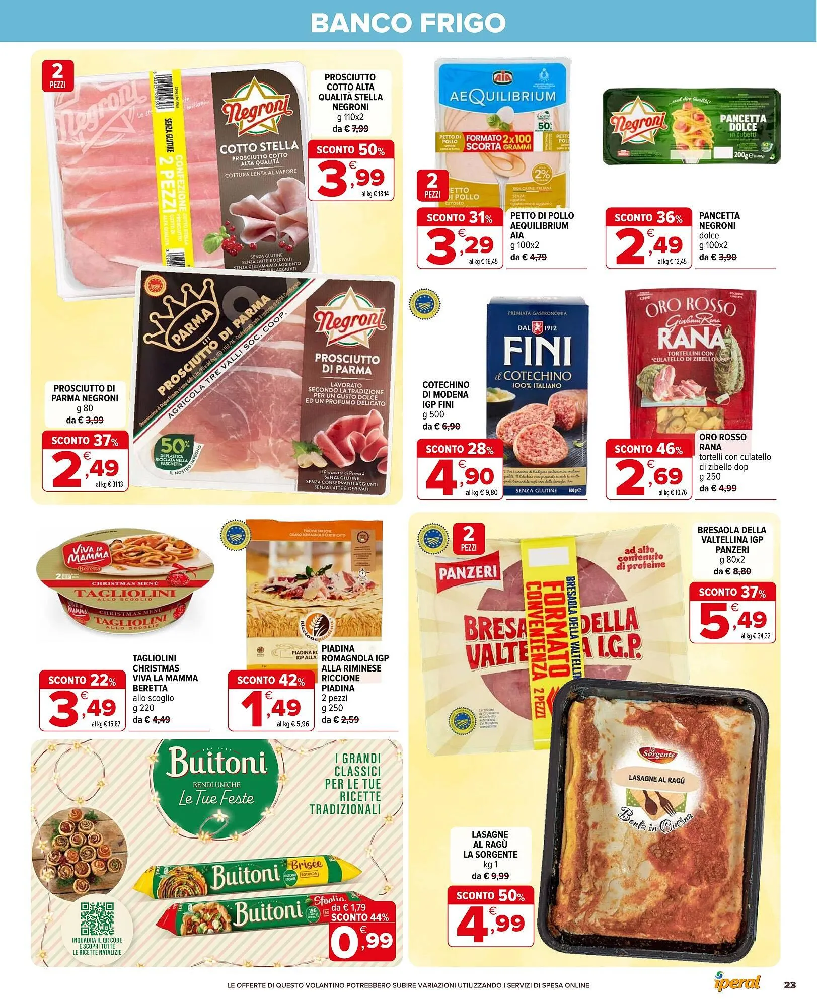 Volantino Iperal da 11 dicembre a 31 dicembre di 2025 - Pagina del volantino 23