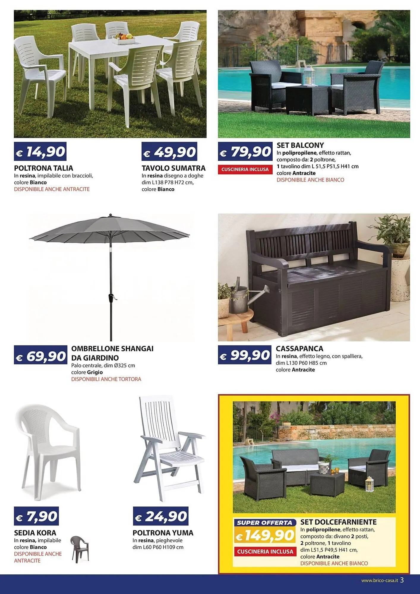 Volantino Bricocasa da 3 luglio a 27 luglio di 2025 - Pagina del volantino 3