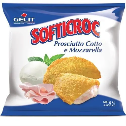 SOFTICROC PROSCIUTTO E MOZZARELLA GELIT GR.500
