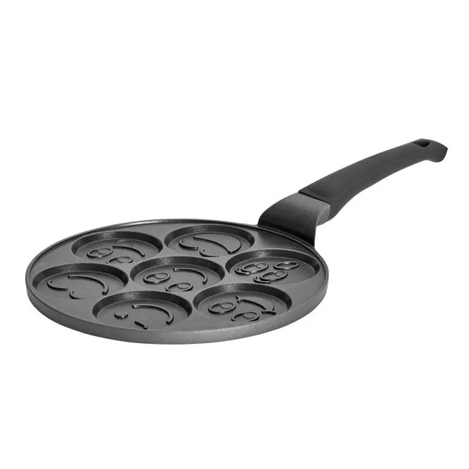 SMILE Padella per crêpes nero
