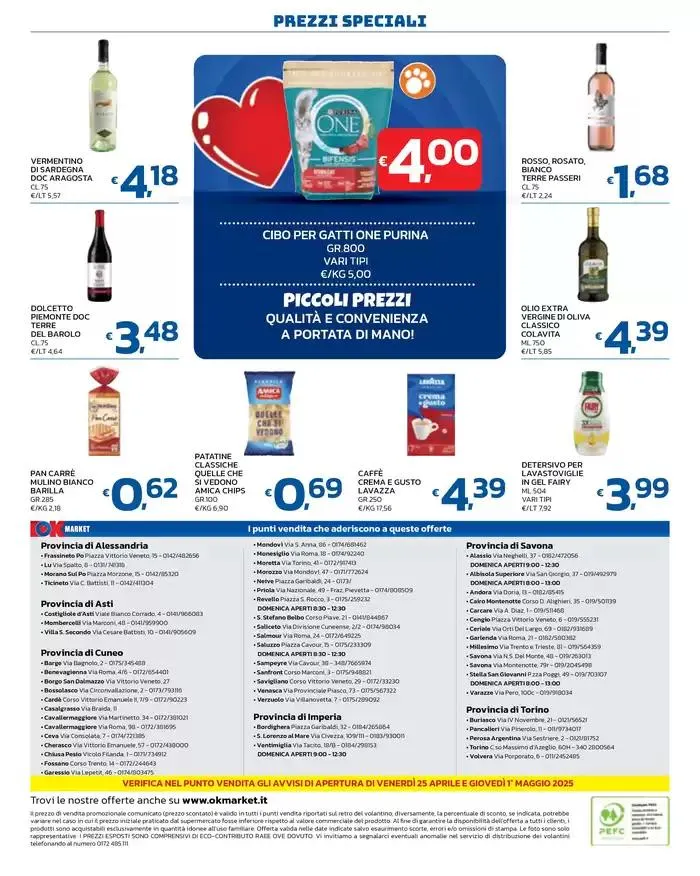PICCOLI PREZZI da 22 aprile a 4 maggio di 2025 - Pagina del volantino 8